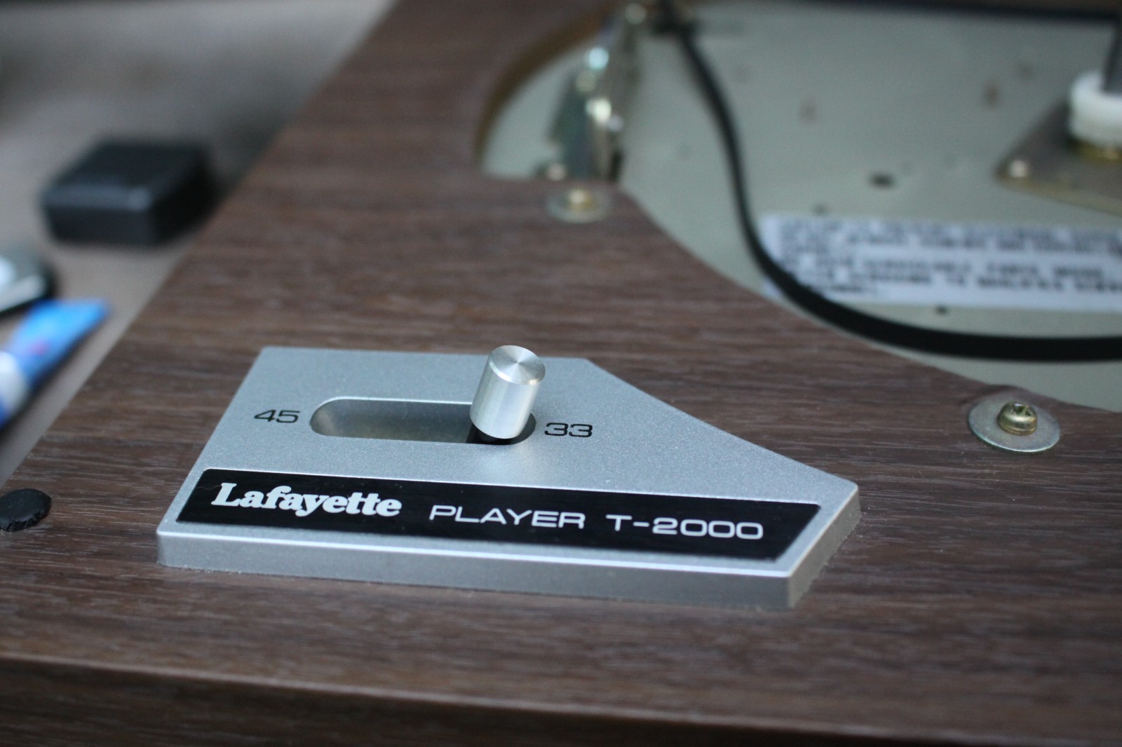 Lafayette/Marantz T-2000 Belt Drive Turntable Pickering cartridge Japan Excelnt