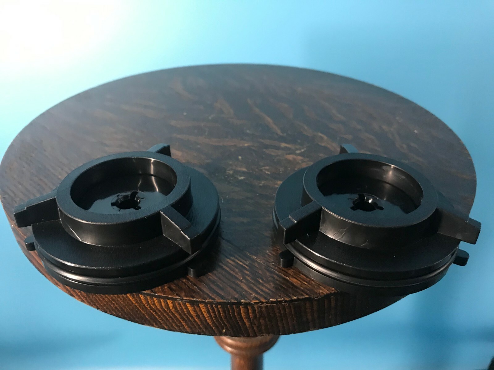 Burlington Recording Professional Black 1/4″ Plastic NAB Hub Adapters (PAIR)