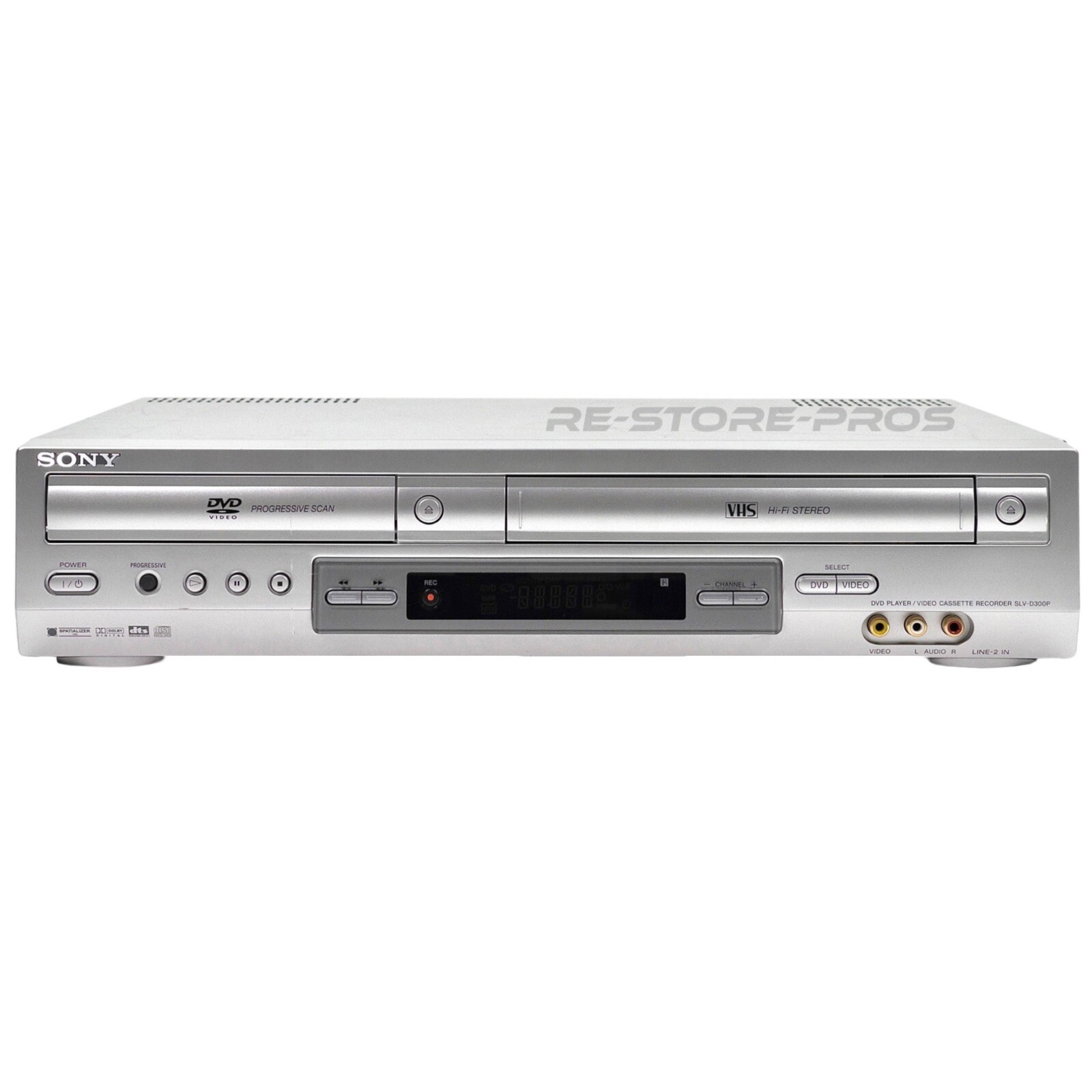 Sony SLV-D300P DVD VCR Combo Player VHS Hi-Fi Stereo w/ Analog TV Tuner