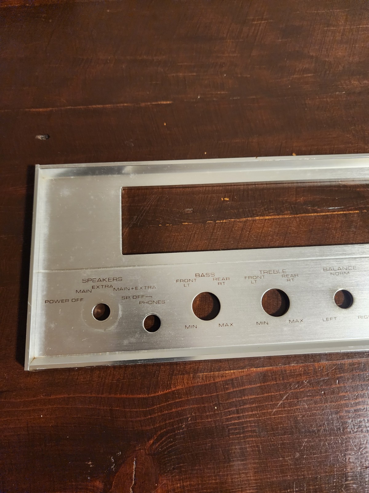 Pioneer SX 1000TW Front Panel