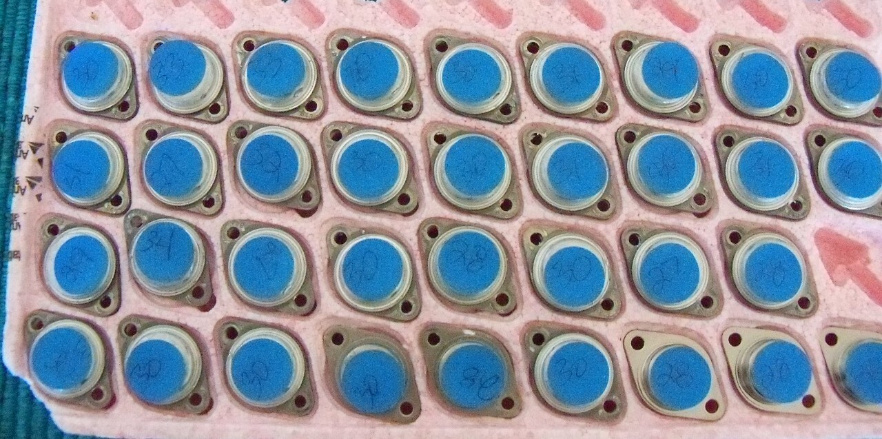 One Original For Phase Linear TP9054 NPN Transistors DUAL 500 TESTED – NO SHORTS