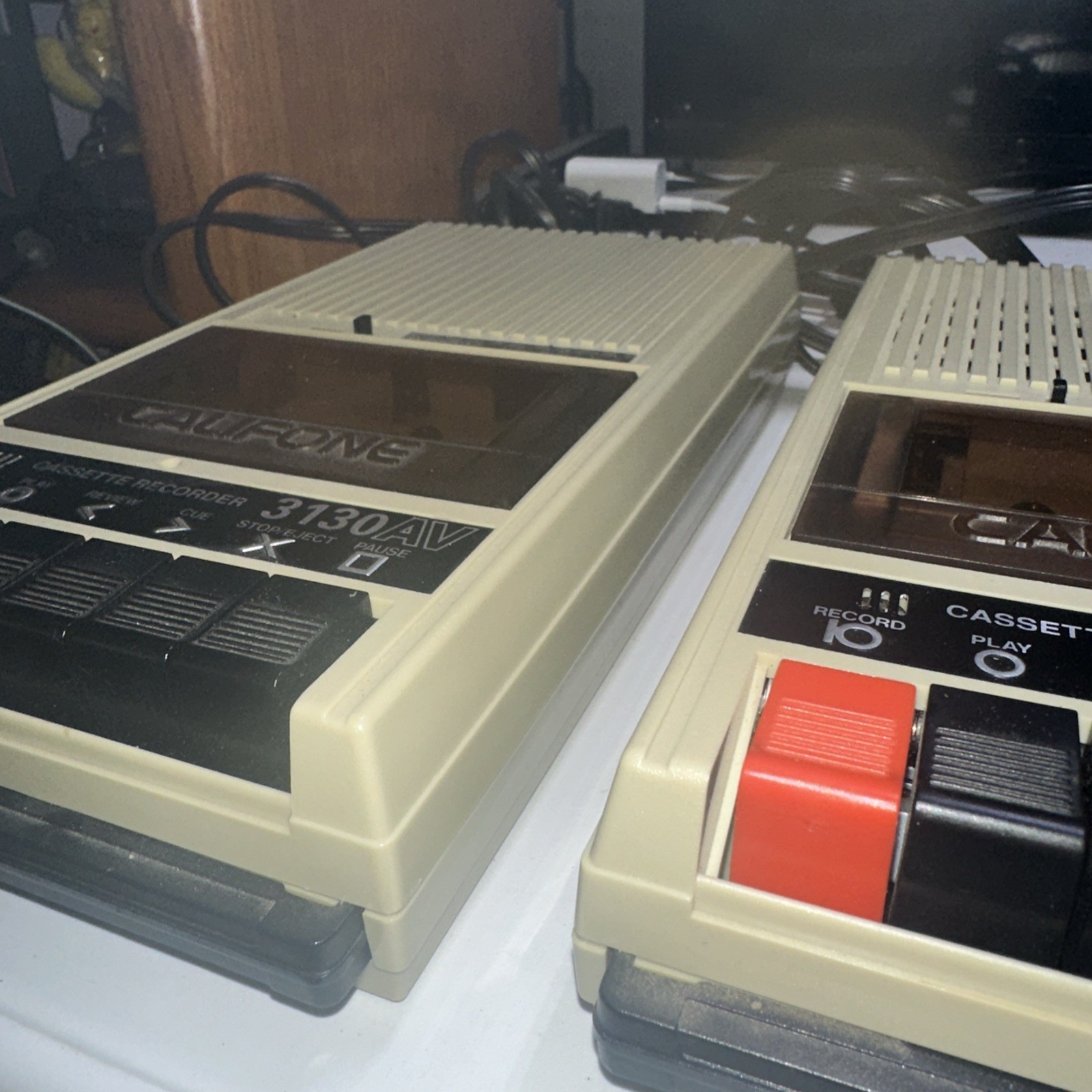2 Califone 3130AV Vintage Cassette Player Recorder (NOT WORKING PARTS OR REPAIR)