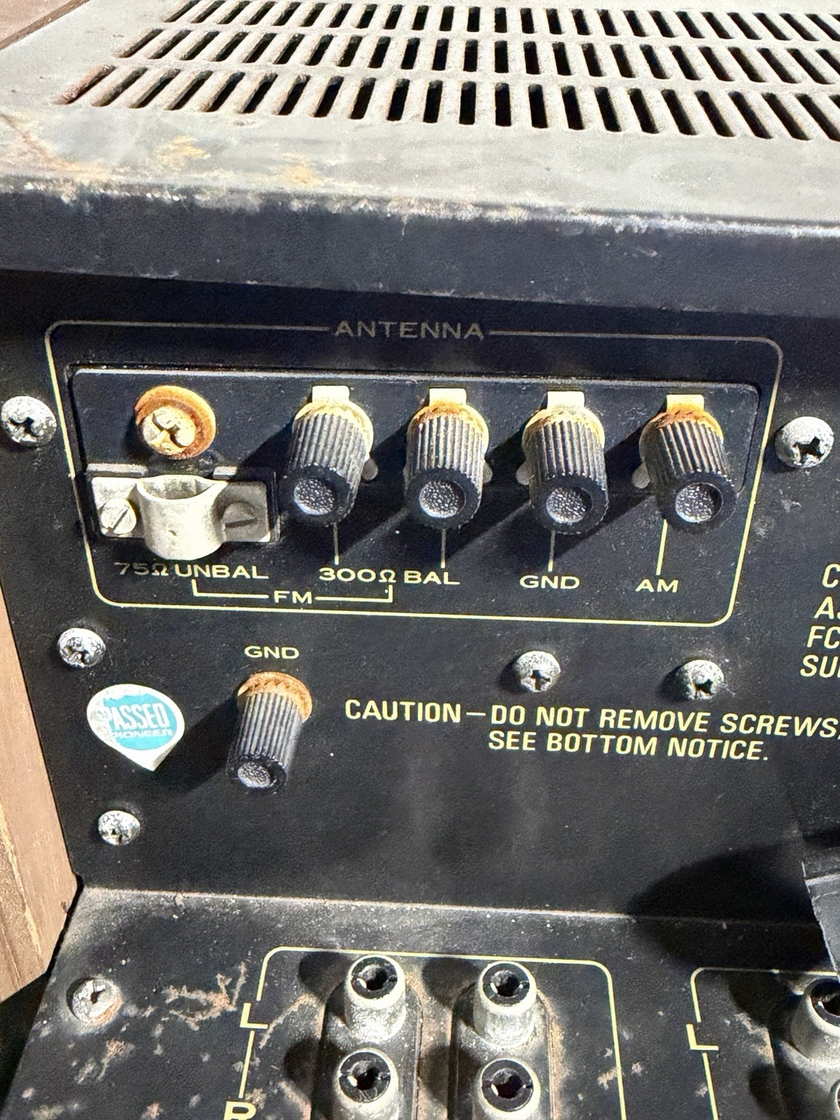 Pioneer SX-750 Vintage Stereo Receiver Tested Working Unit Rough Condition