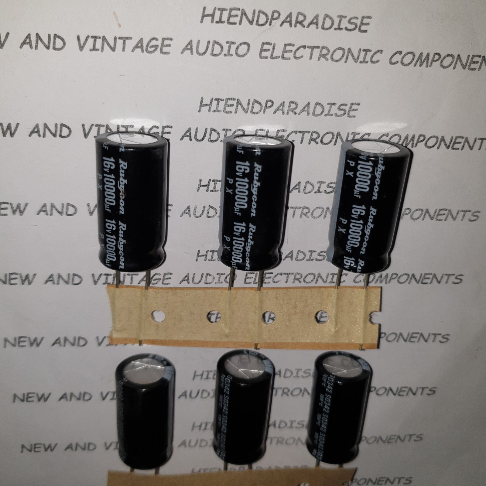 RUBYCON PX 10000uF 16v 105C HQ TUBE AMP CAPS FOR AUDIO! 30PCS!