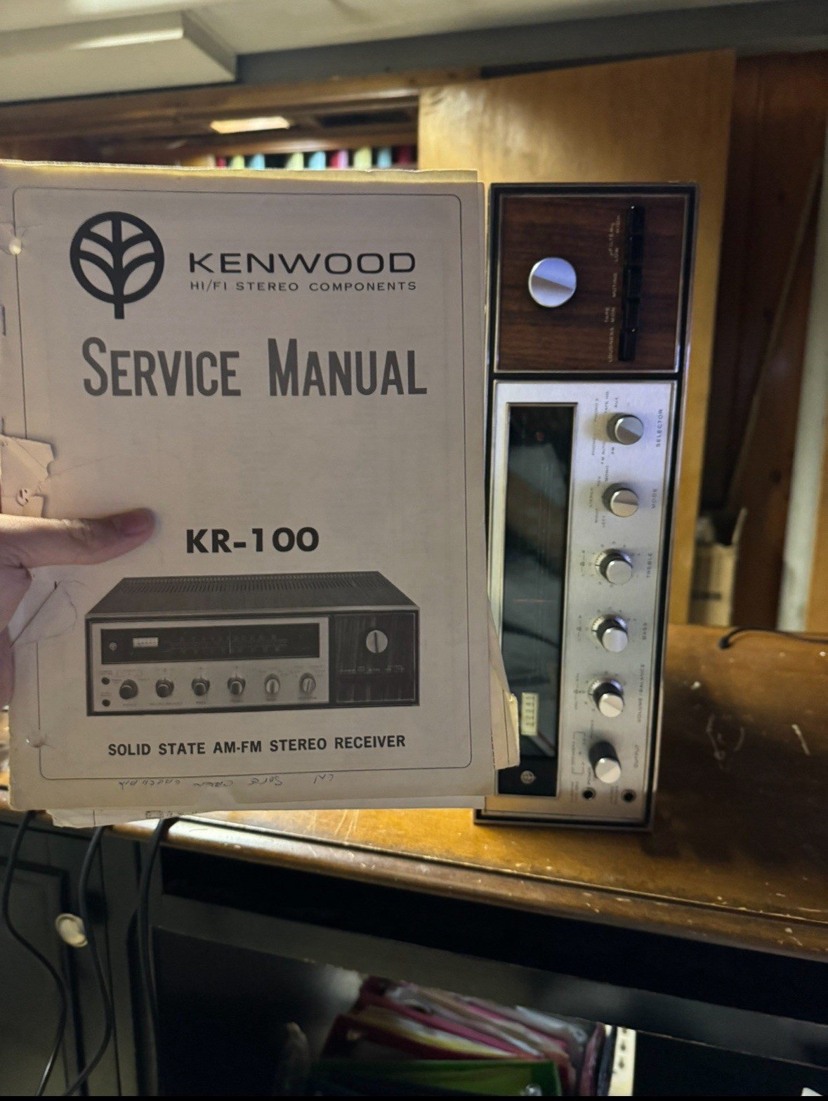 Kenwood KR-100 SERVICED