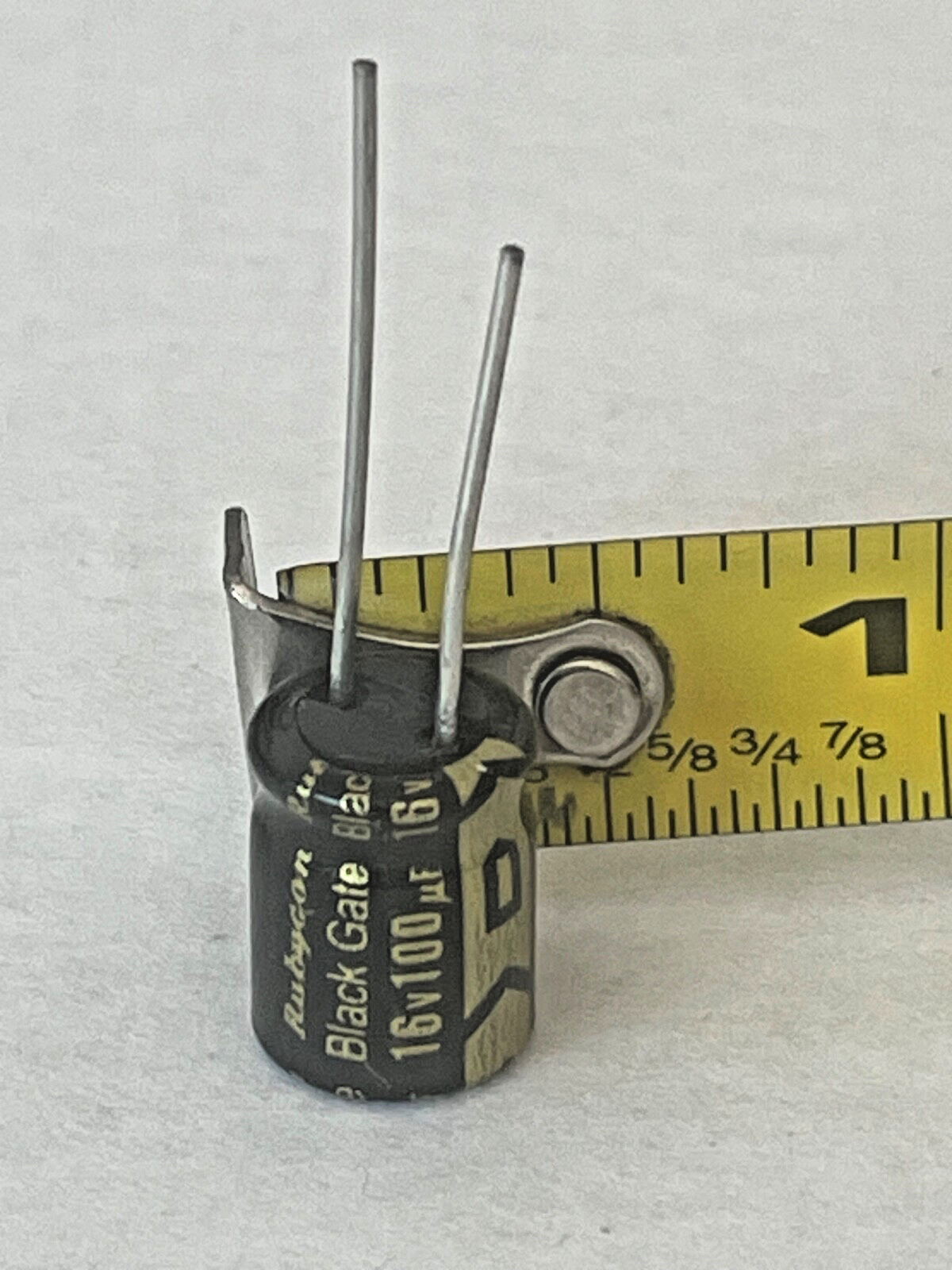 Black Gate Capacitor 16V 100µF STD – Authentic NOS Japan–RARE Hi-Fi Audiophile
