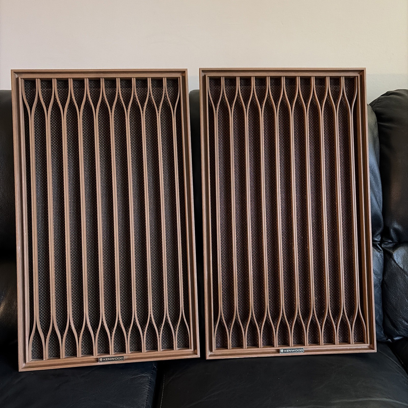 Vintage Kenwood KL-555D Pair of Grills