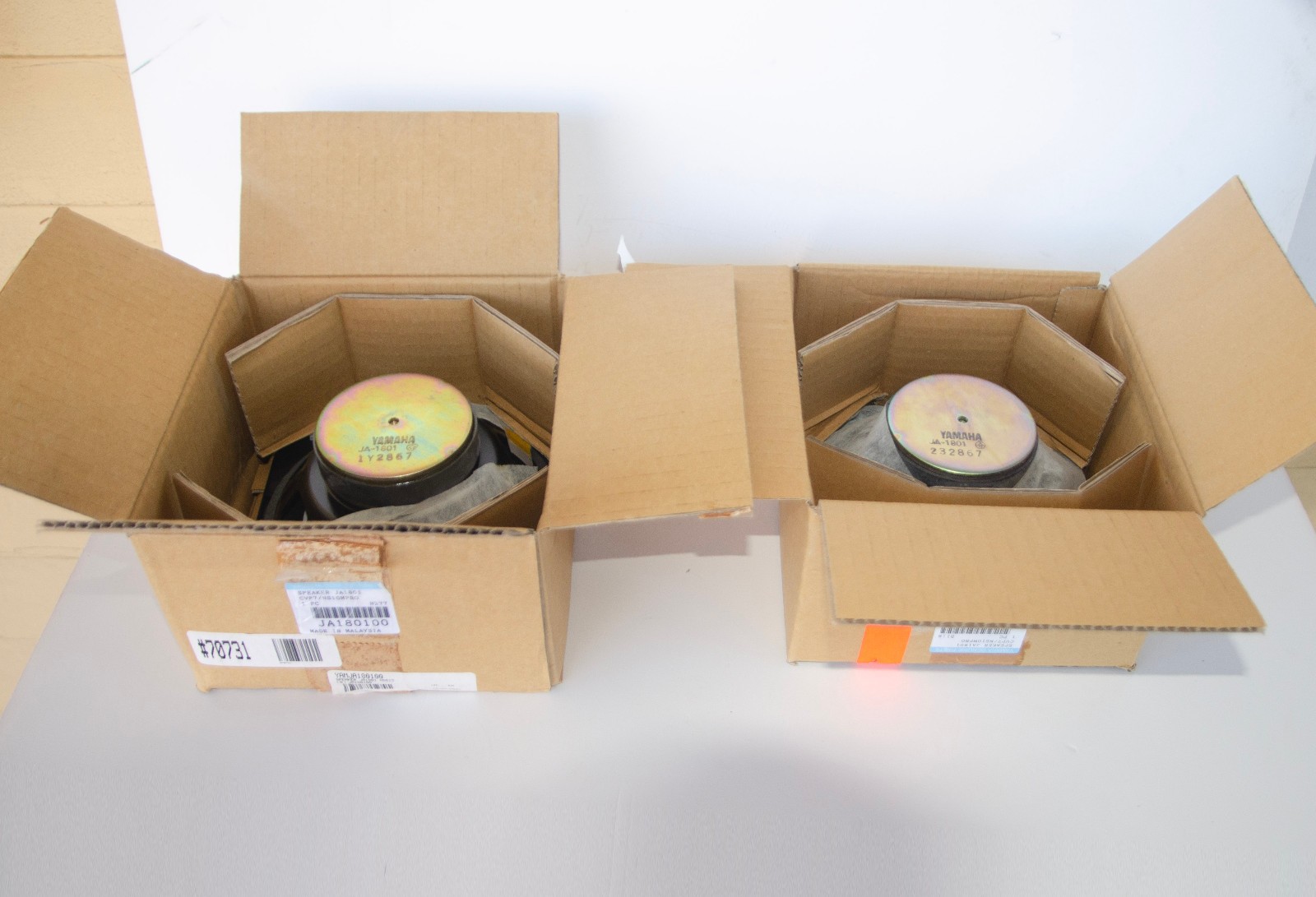 Yamaha JA-1801 00 Woofer Driver Pair (2) – Made in Japan – Studio Monitor Speake