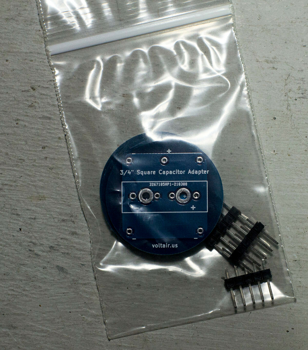 Capacitor Adapter 3/4″ Square Tek Tektronix TM501 Power Supply Recap (x3)
