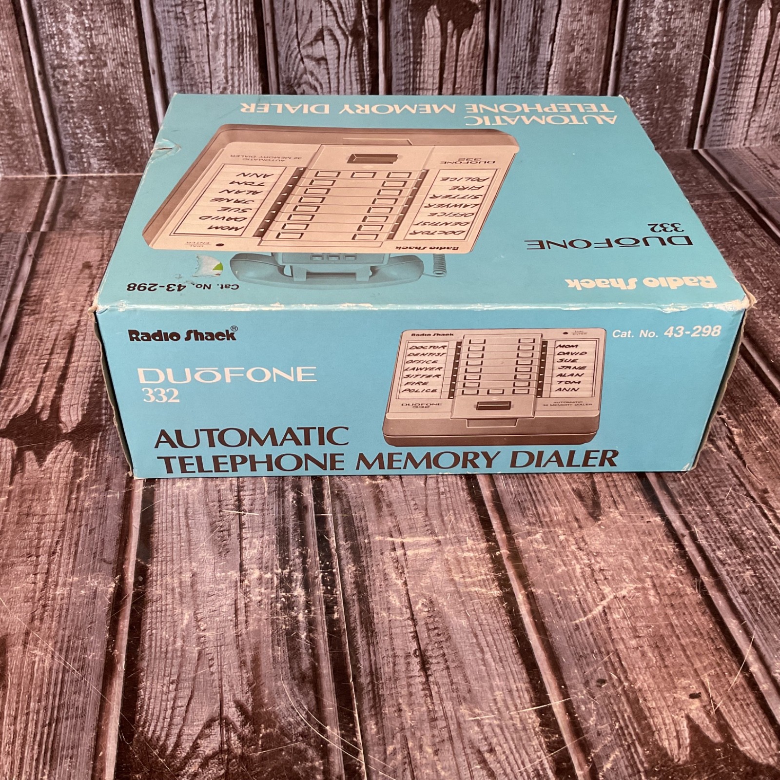 Vintage RadioShack DuoFone 332 Telephone Memory Dialer NOS