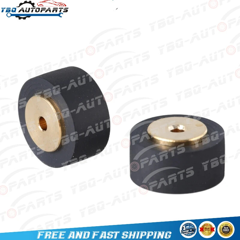 4PCS/SET 13.5X7X2.5、13.5X8X2.5mm Bronze Pinch Roller Radio Tape Cassette Deck