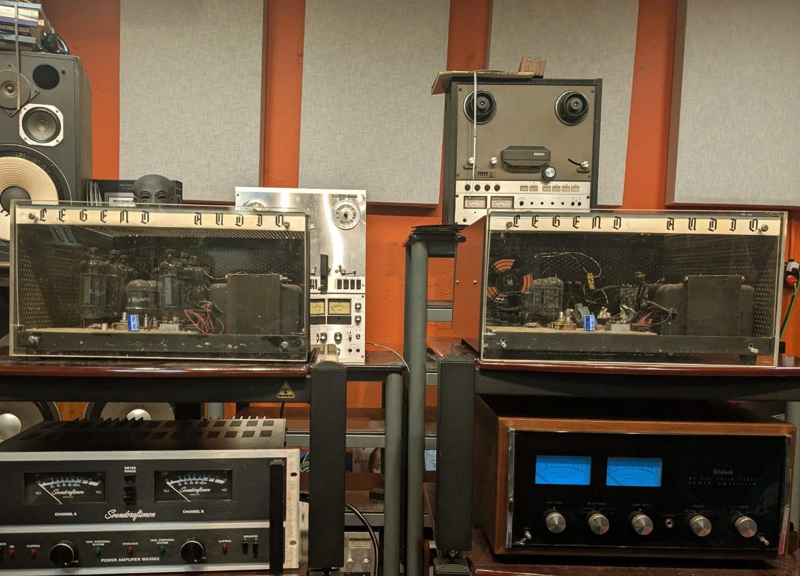 Vintage Julius Futterman Tube Power Amplifier Legend Audio