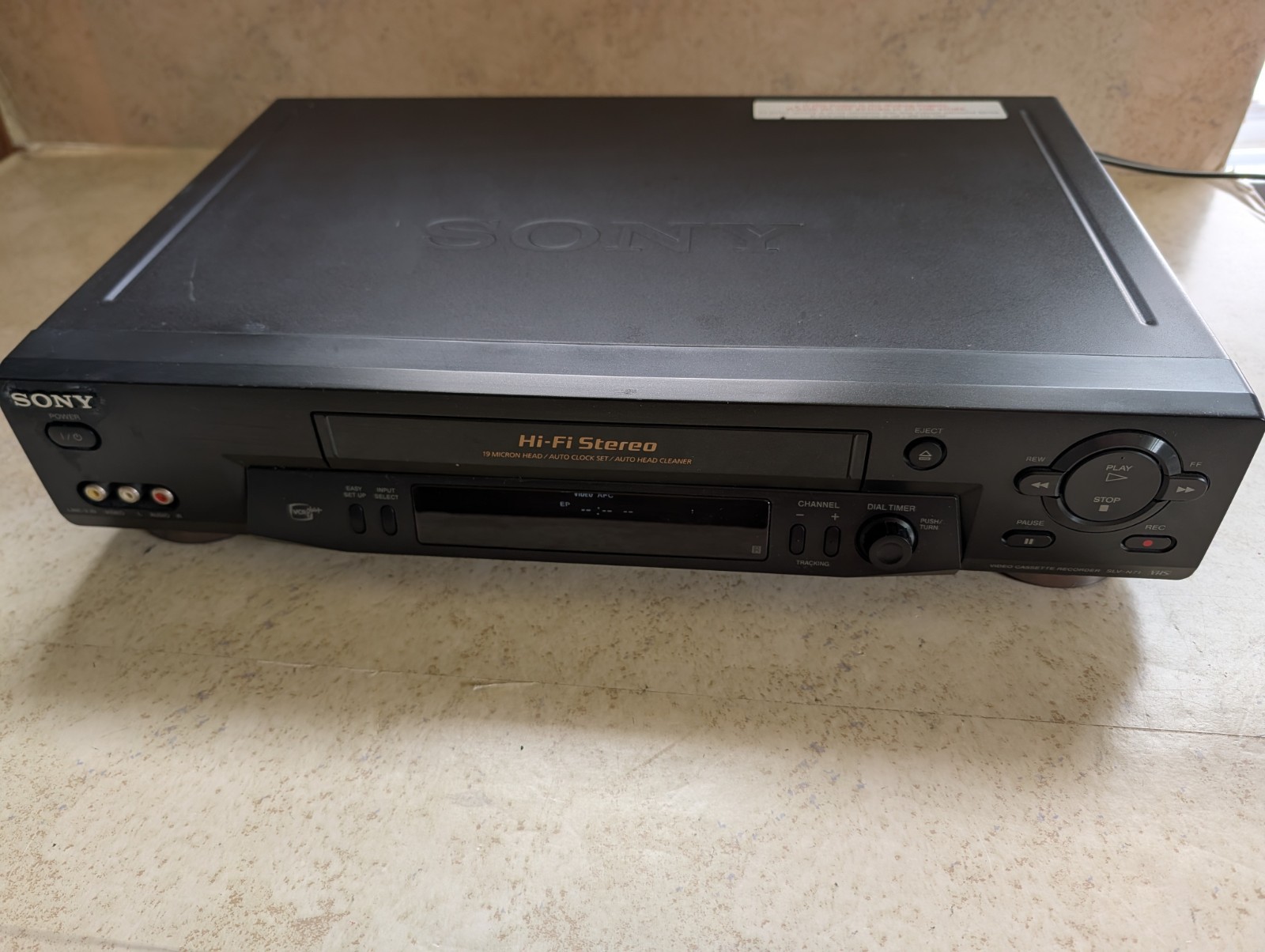 Sony SLV-N71 VCR 4 Head HiFi Stereo VHS Player Recorder – No Remote – Tested