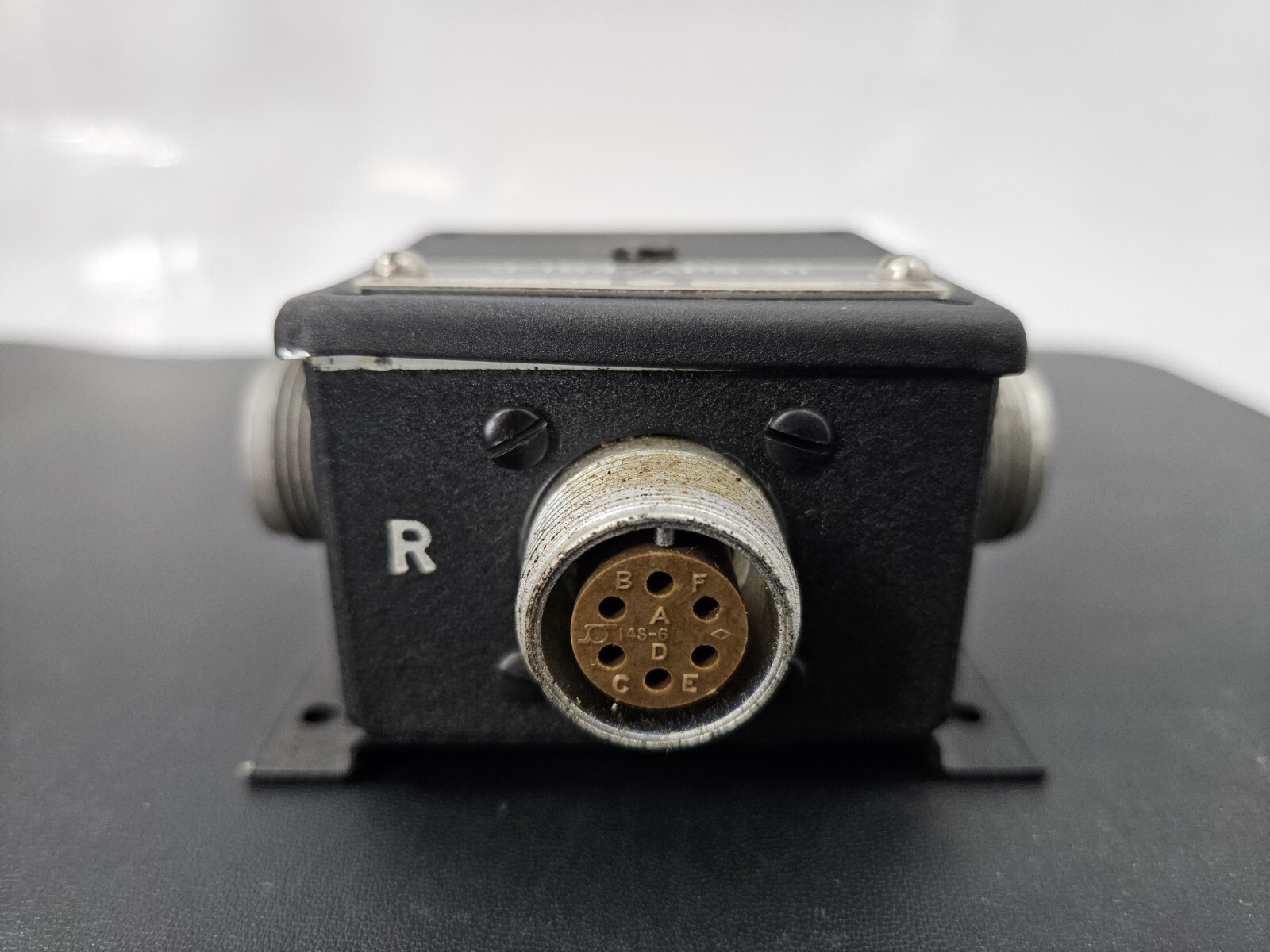 Texas Instruments Radar set J-164/APS-31 Junction Box From 1953 AS-IS EB-16517