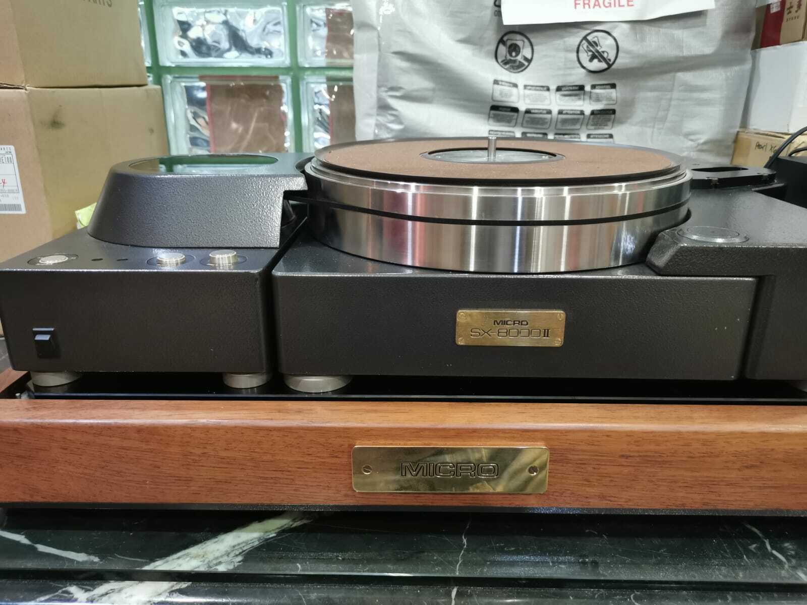 Micro Seiki SX8000II turntable in 100V, Made in Japan (USED)