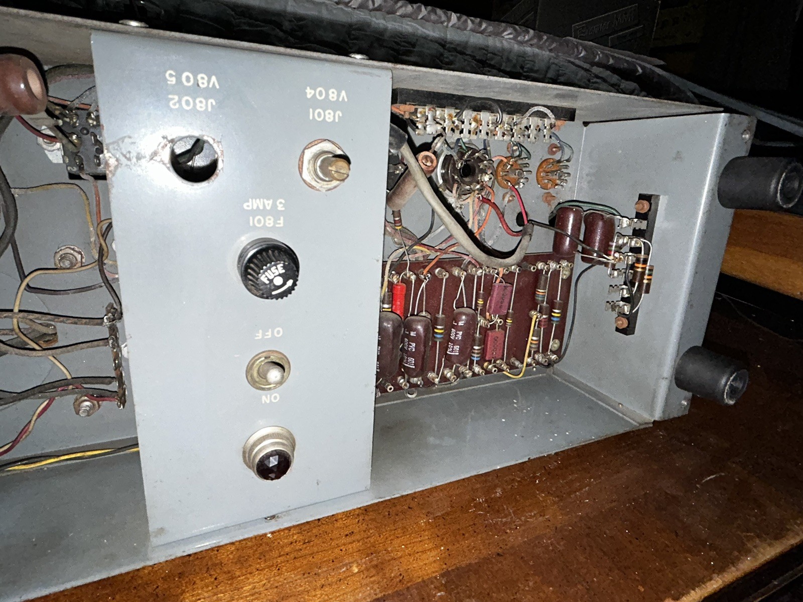 Rare 2x Ampex 6516 Tube Amplifier Pair 6516r2 6530 6531 807 6sn7 5u4g 5879 Nice