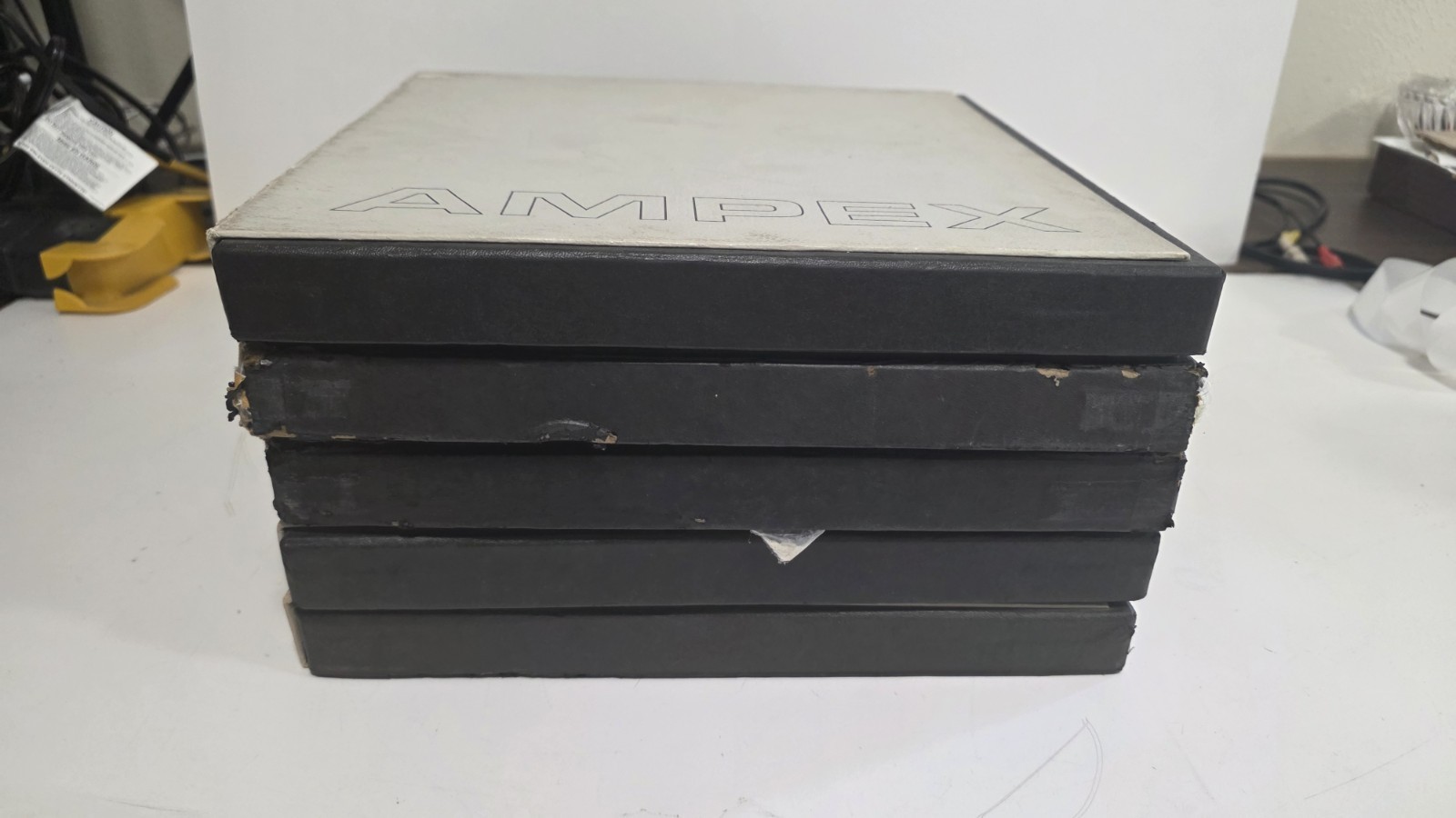 Lot Of 5 Ampex 406 Metal 1/4″ Reel To Reels