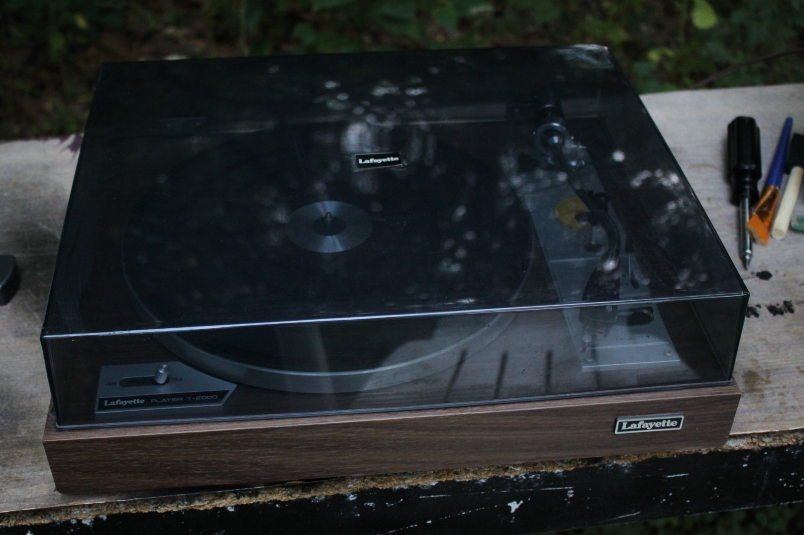 Lafayette/Marantz T-2000 Belt Drive Turntable Pickering cartridge Japan Excelnt