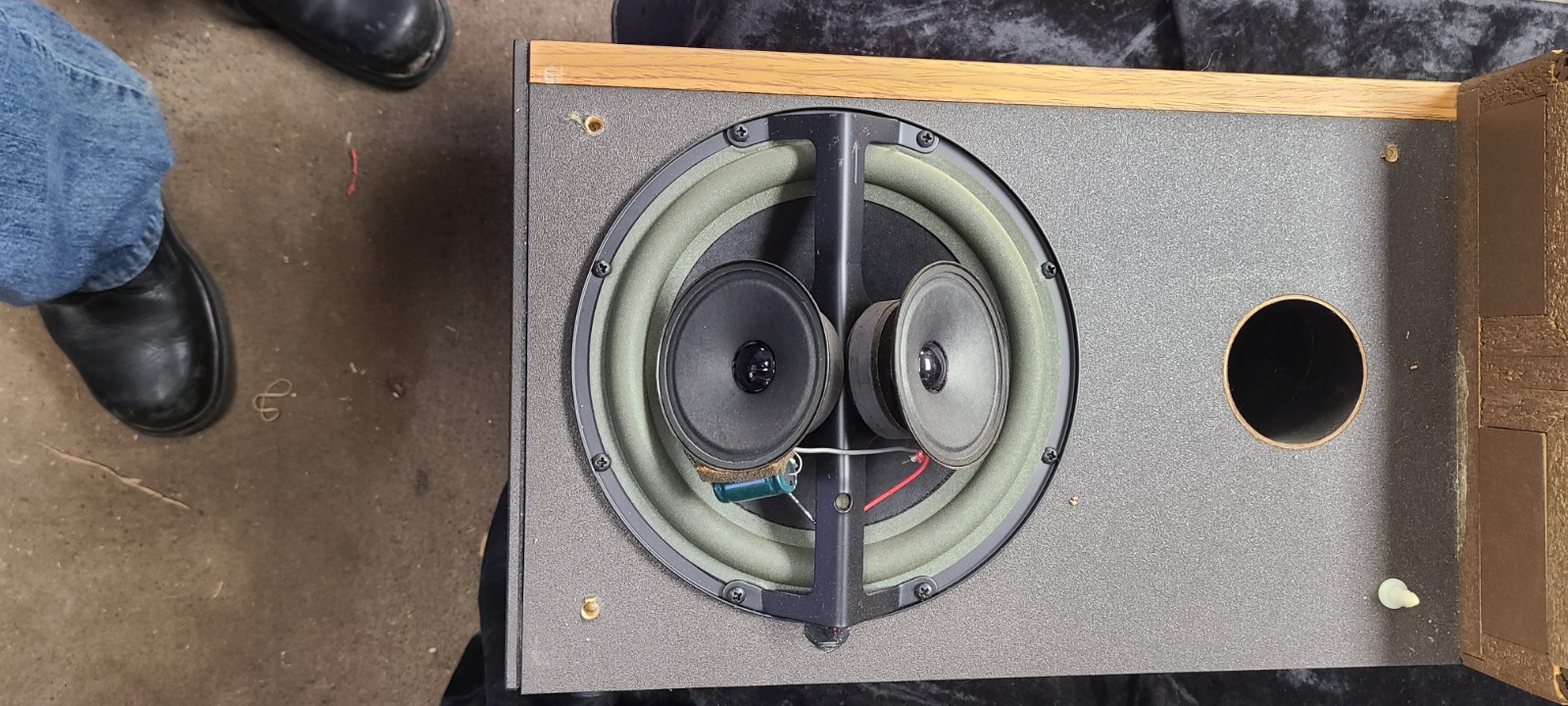 Pair of Vintage Bose 6.2 Stereo Everywhere Speaker System Speakers Wood Grain