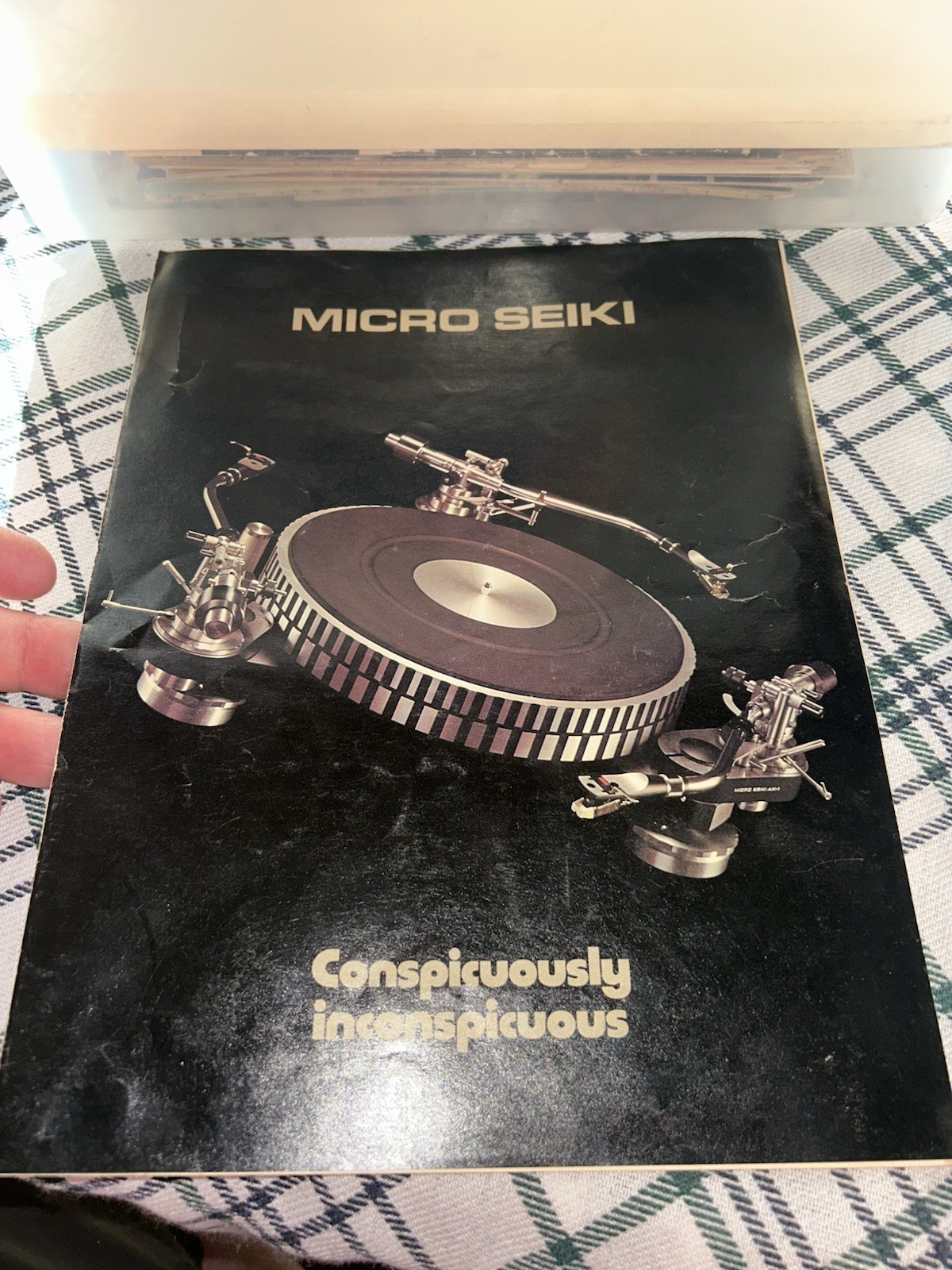 Vintage 1977 MICRO SEIKI ORIGINAL BROCHURE PAMPHLET JAPAN