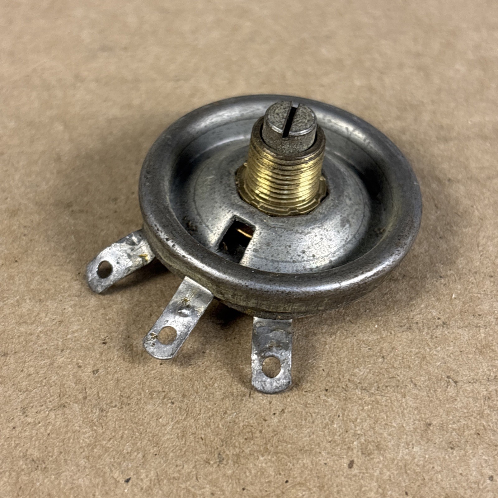VTG USED Carter Radio Chicago 6 Ohms Rheostat w 1/2″ Shaft Guaranteed