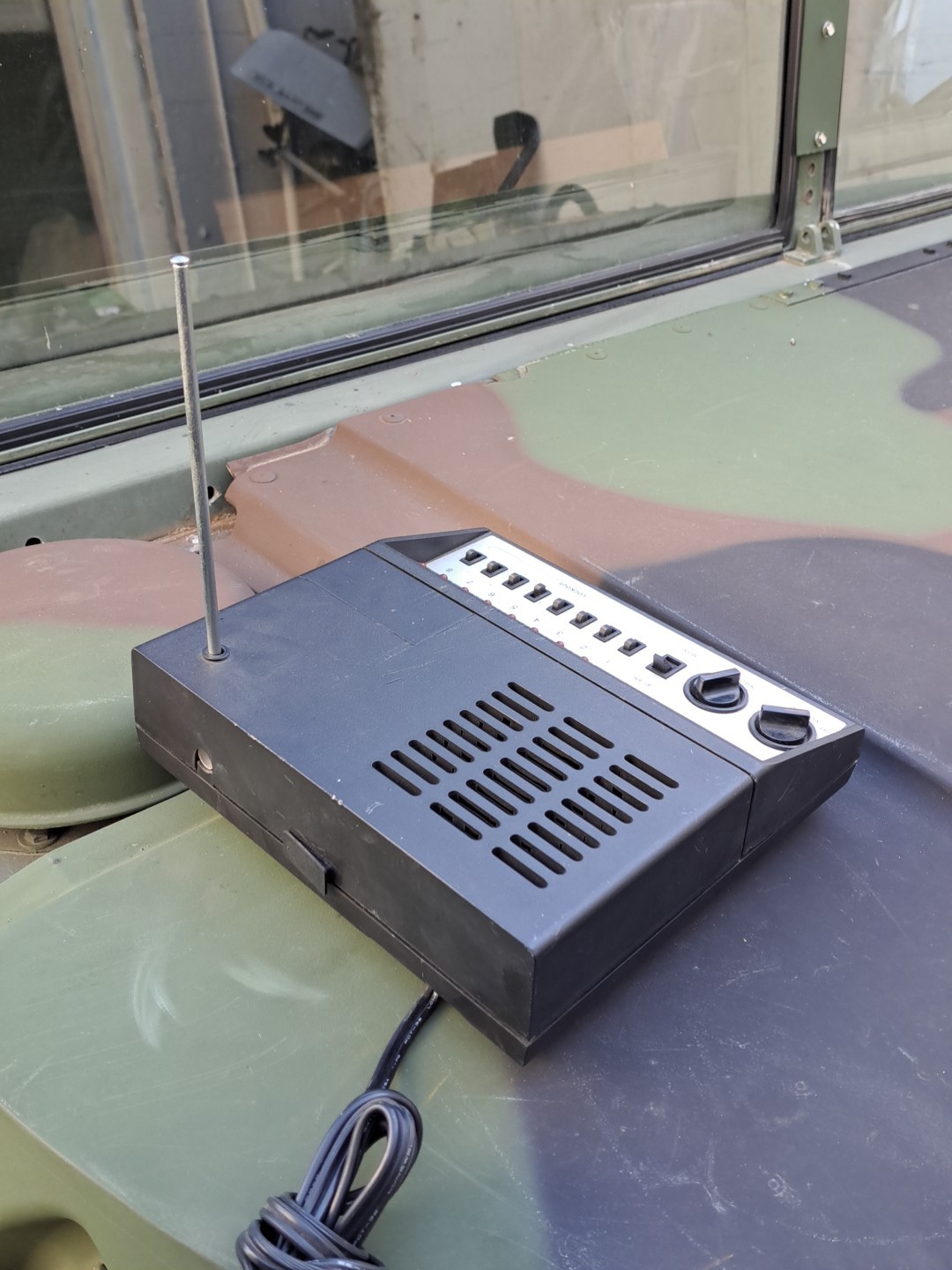 Vintage Bearcat 5 BC-5 desktop scanner with crystals antenna WORKING CONDITION