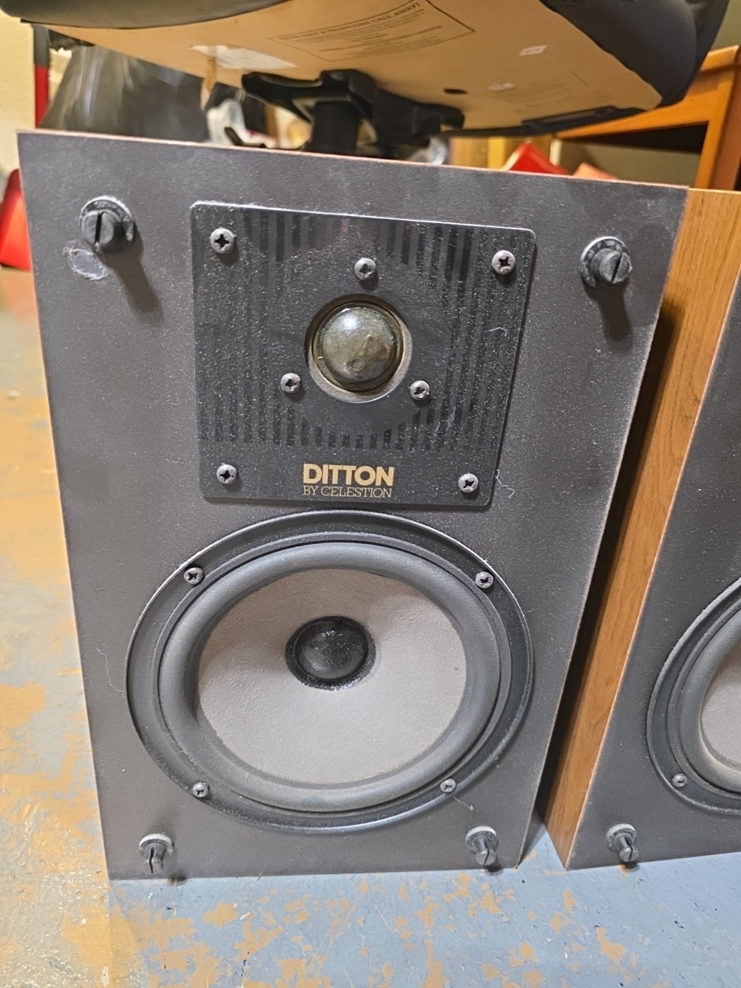 VTG Celestion Ditton 100 2 Way Bookshelf Speakers 8 Ohms 50W Made In England