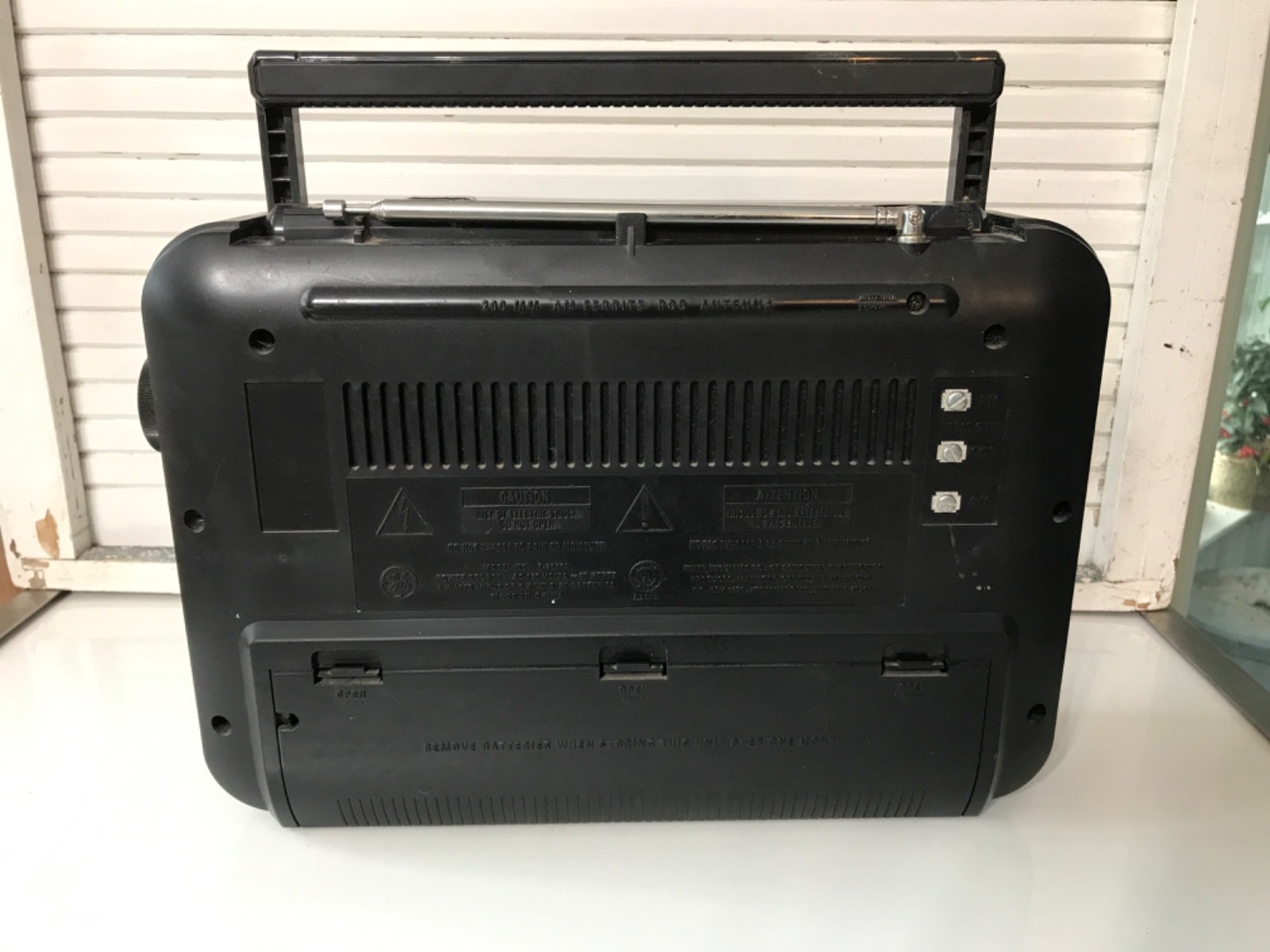 GE Superadio Am/Fm Long Range Hi Performance Radio tested works