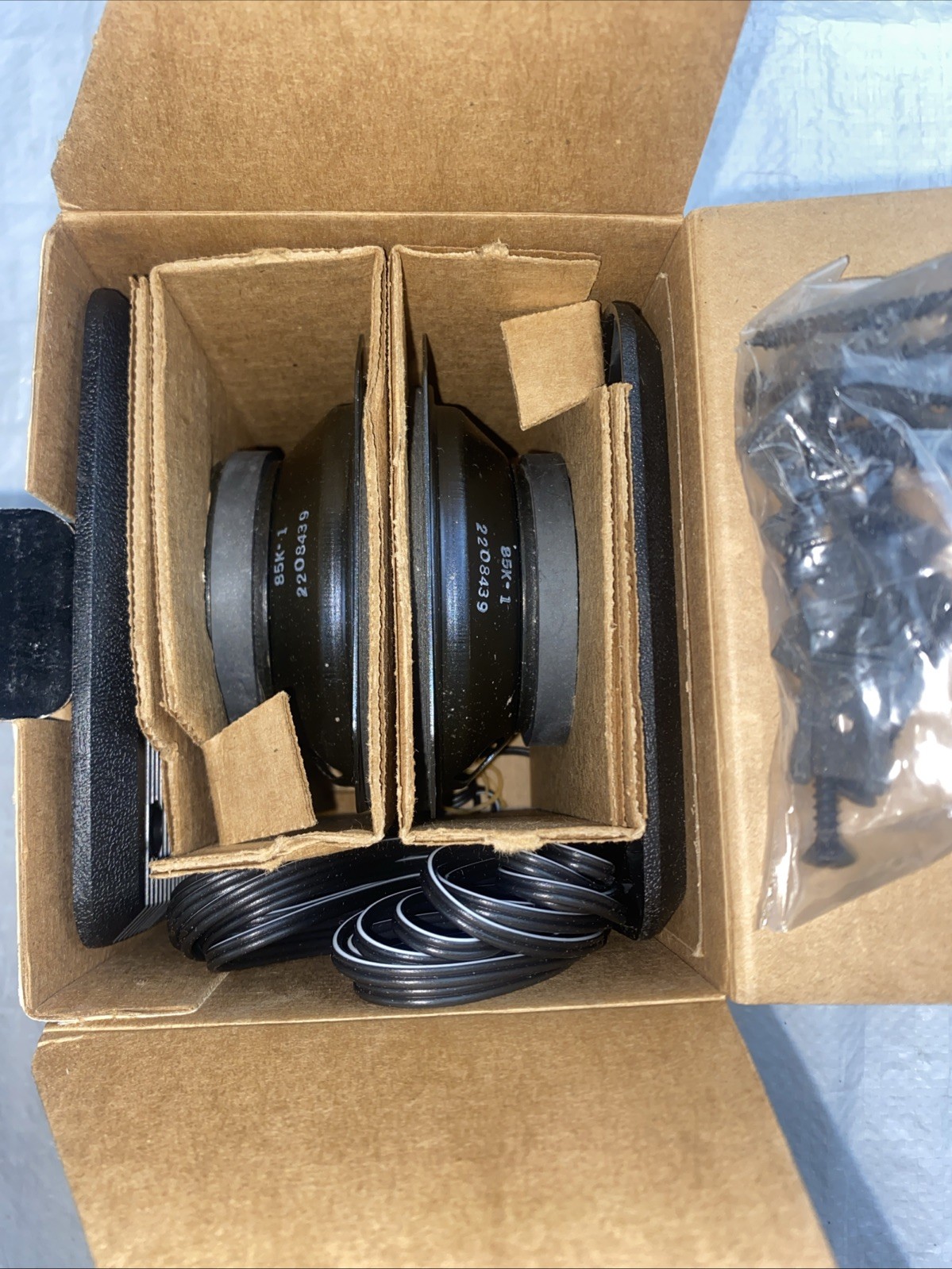 Jensen Thinmount J1283 4inch Full Range Speakers Vintage 80s NIB Pair