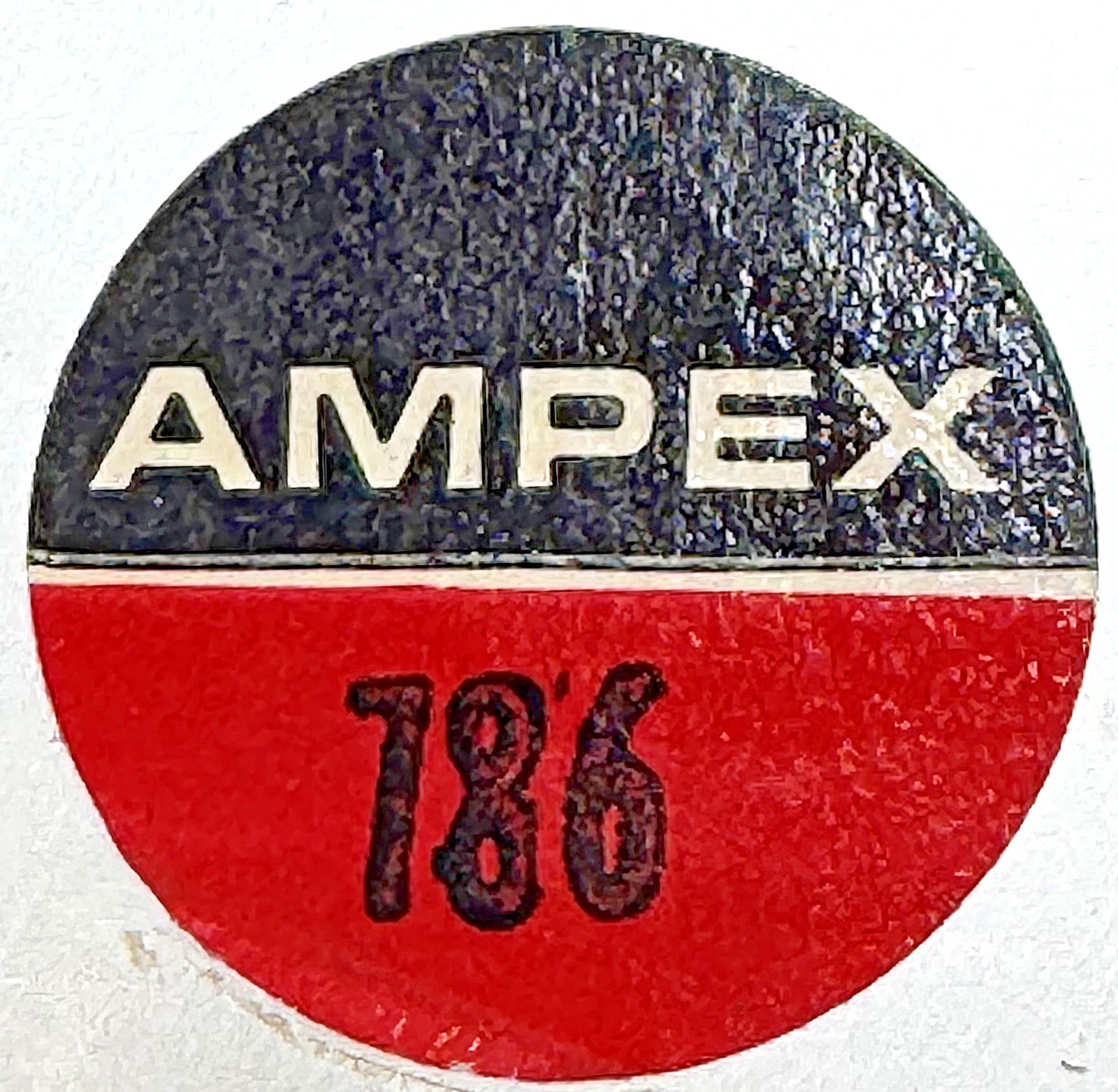 Ampex 766 10.5” Aluminum Tape Reels Lot of 6 w/ Data Labels Vintage Instrumentat