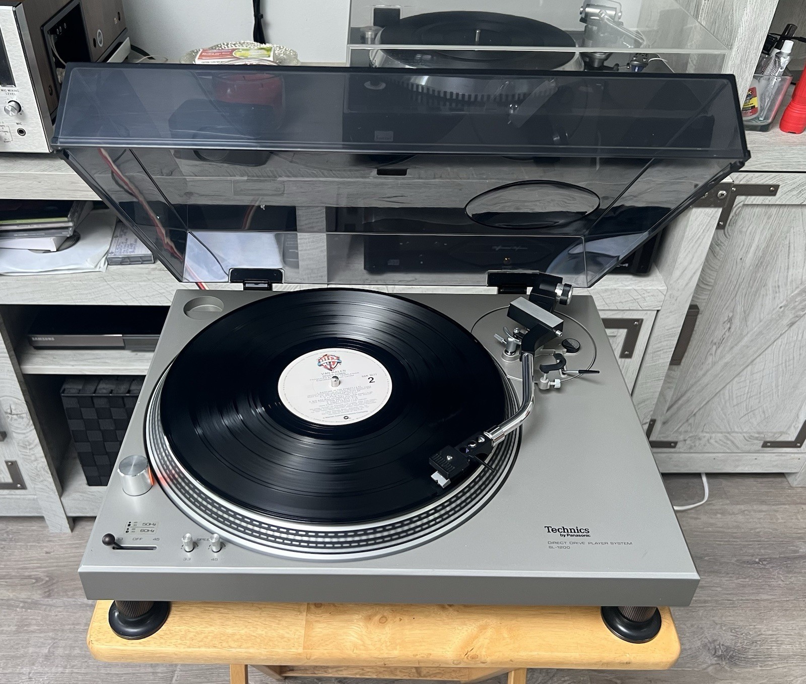 Vintage Original Technics SL-1200 Direct Drive Turntable(Serviced, Excellent)