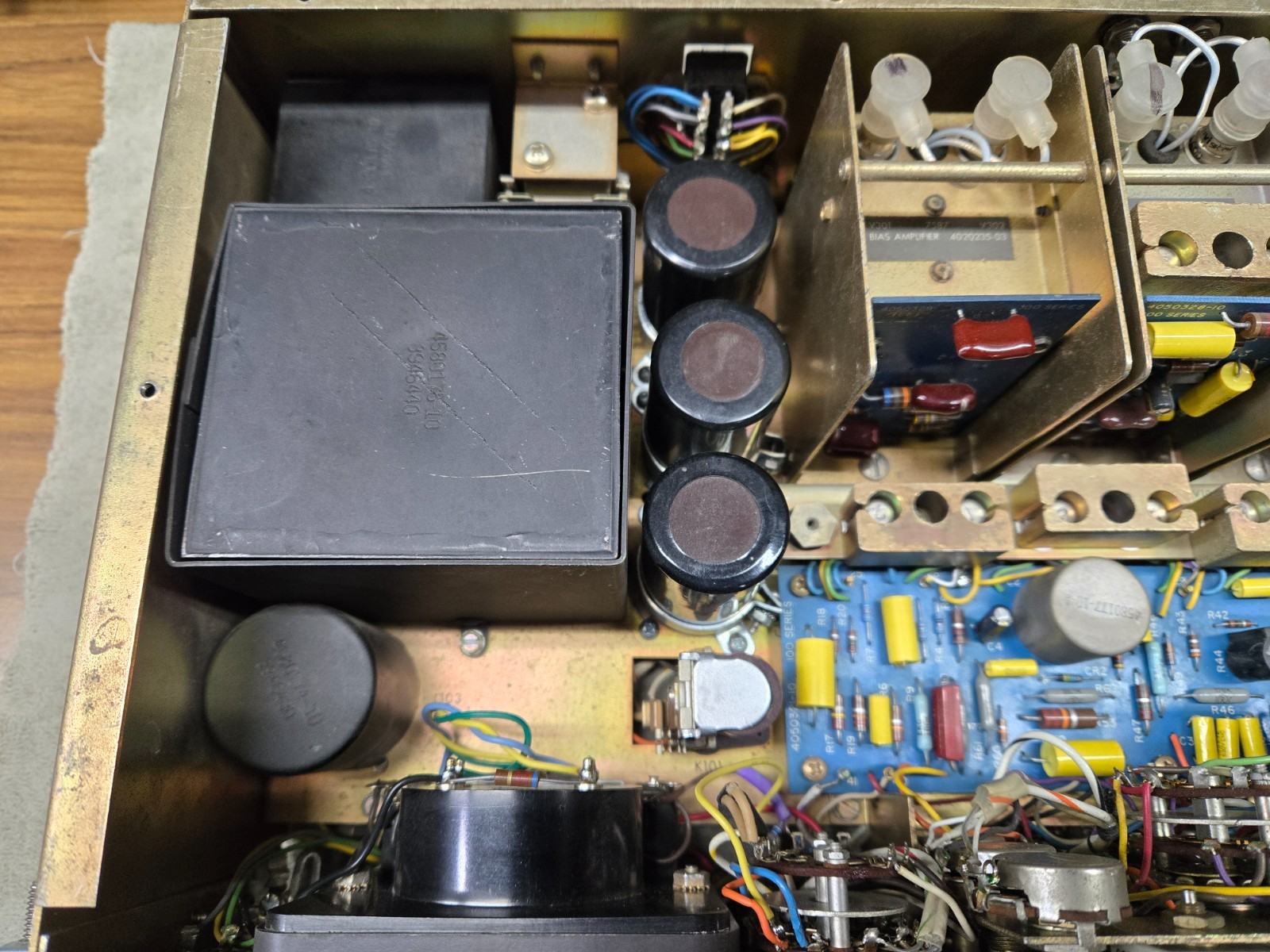 PAIR Ampex MR70 channel amplifiers | Fully Rebuilt by Purple Audio