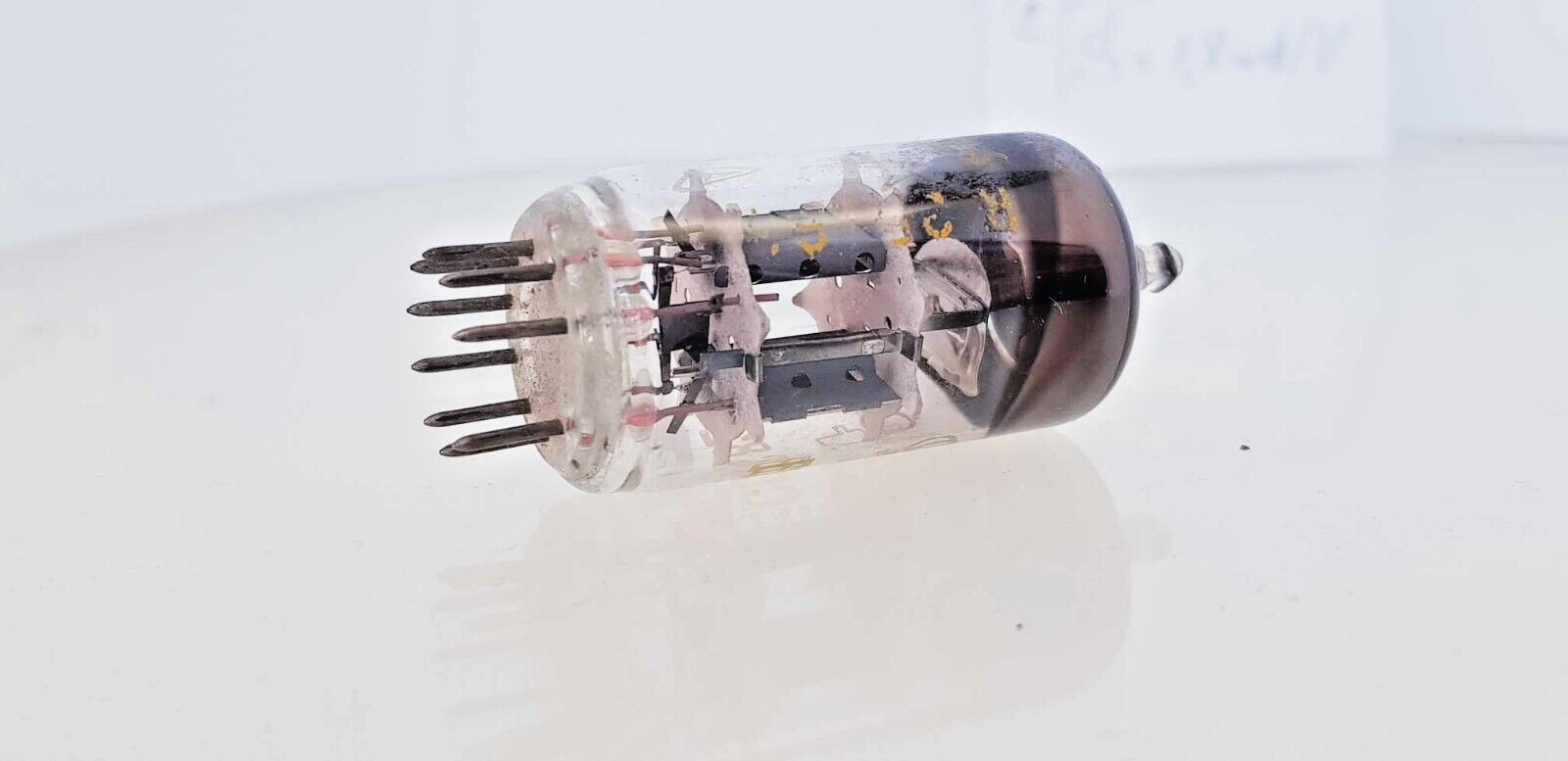 1 x ECC82 RFT TESTED TUBE 12AU7 ECC802s FOIL GETTER Double Triode