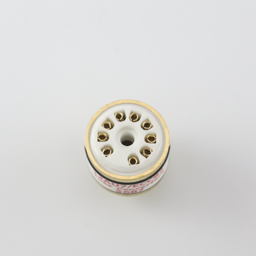 One Gold plated 12AU7 12BH7 E80CC TO 5687 7119 7044 Vacuum tube convert socket