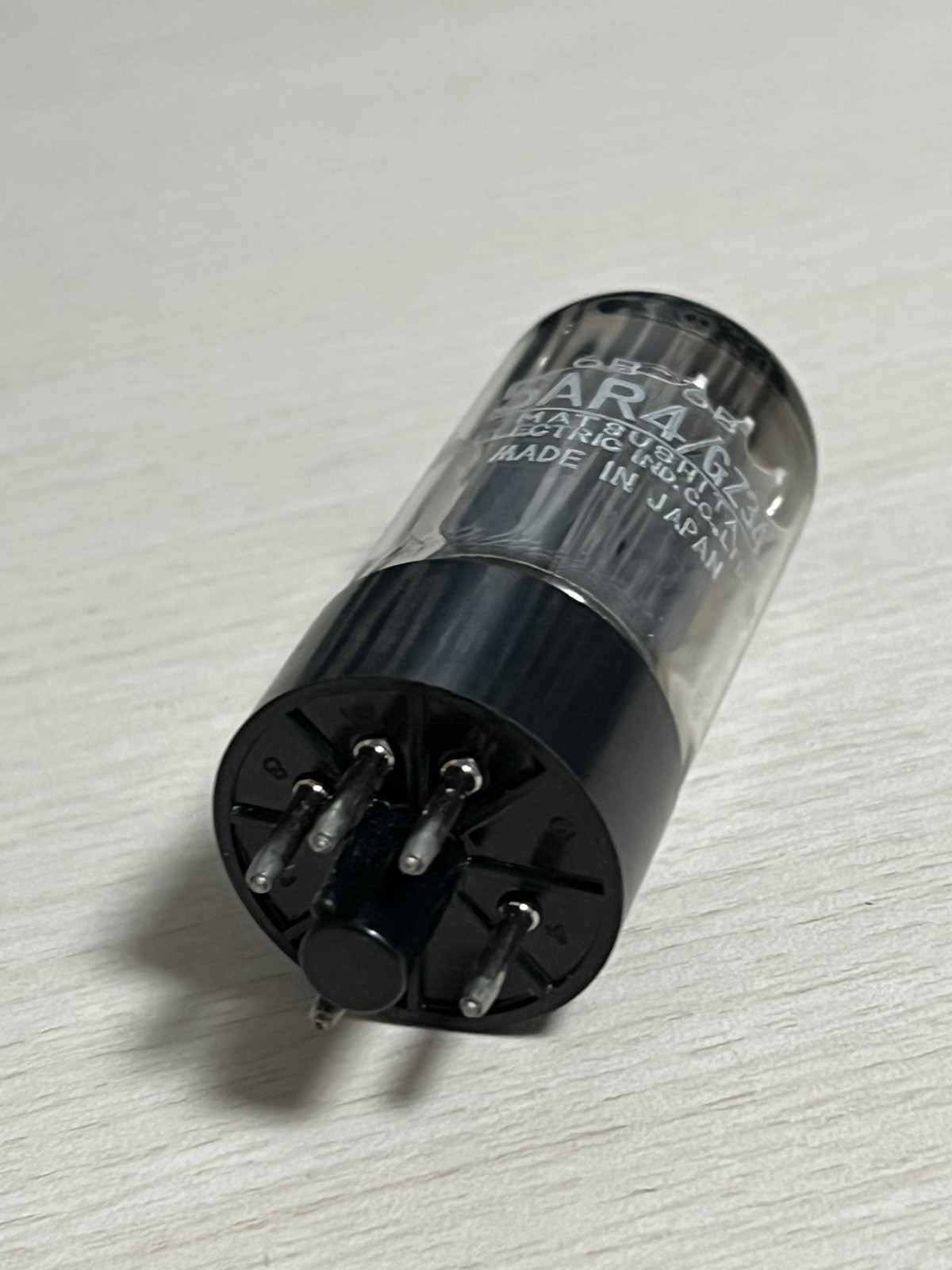 5AR4 GZ34 MATSUSHITA Vacuum Tubes Tested by TV-7 Strong