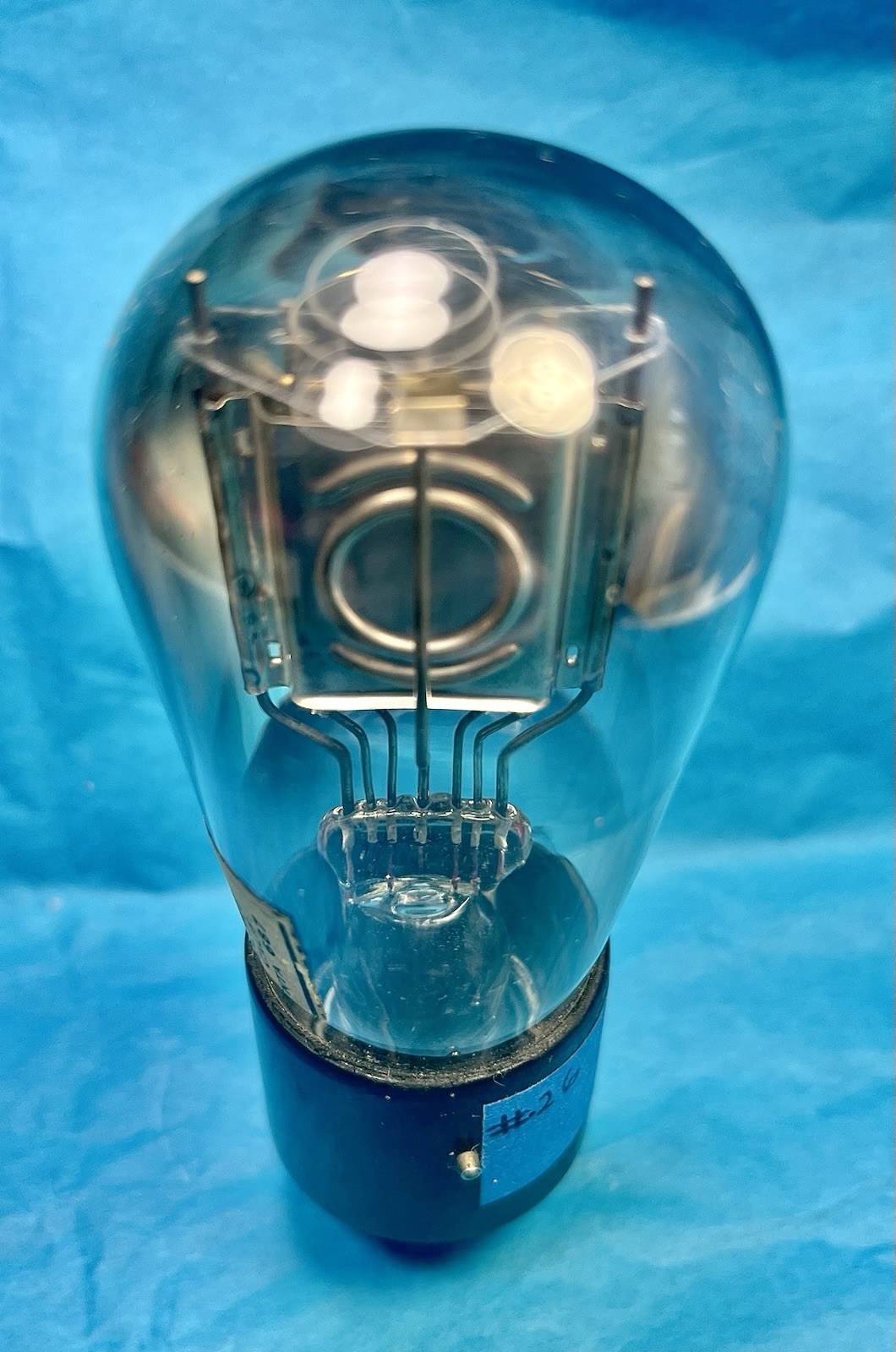 426 (26) DeForest Audion Balloon Globe Receiver Radio Power Vacuum Tube Tested