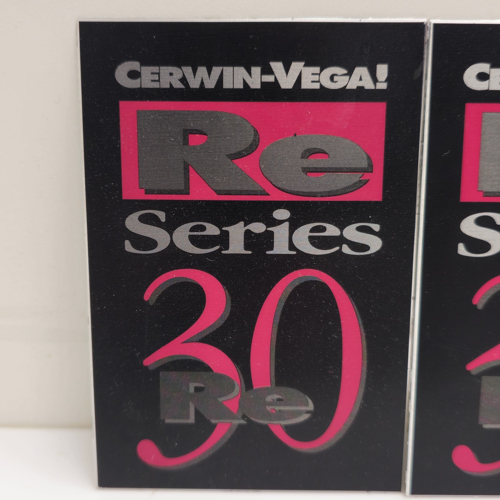 Cerwin-Vega Re Series 30 Re Speaker Plaque Badge Pair Set Audio Vintage