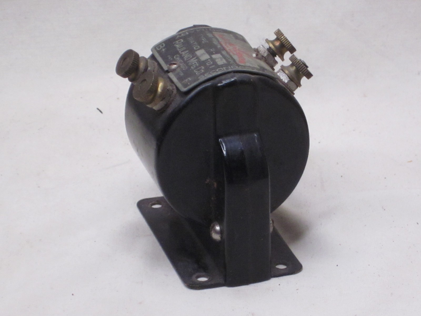 vintage ALL-AMERICAN AUDIO FREQUENCY TRANSFORMER R-21 RAULAND MFG.