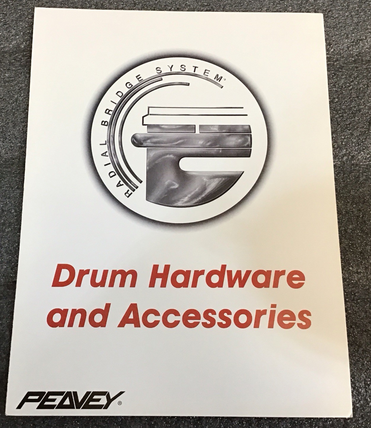 Peavey Radial Bridge System Drum Hardware & Accessories Brochure, 1996