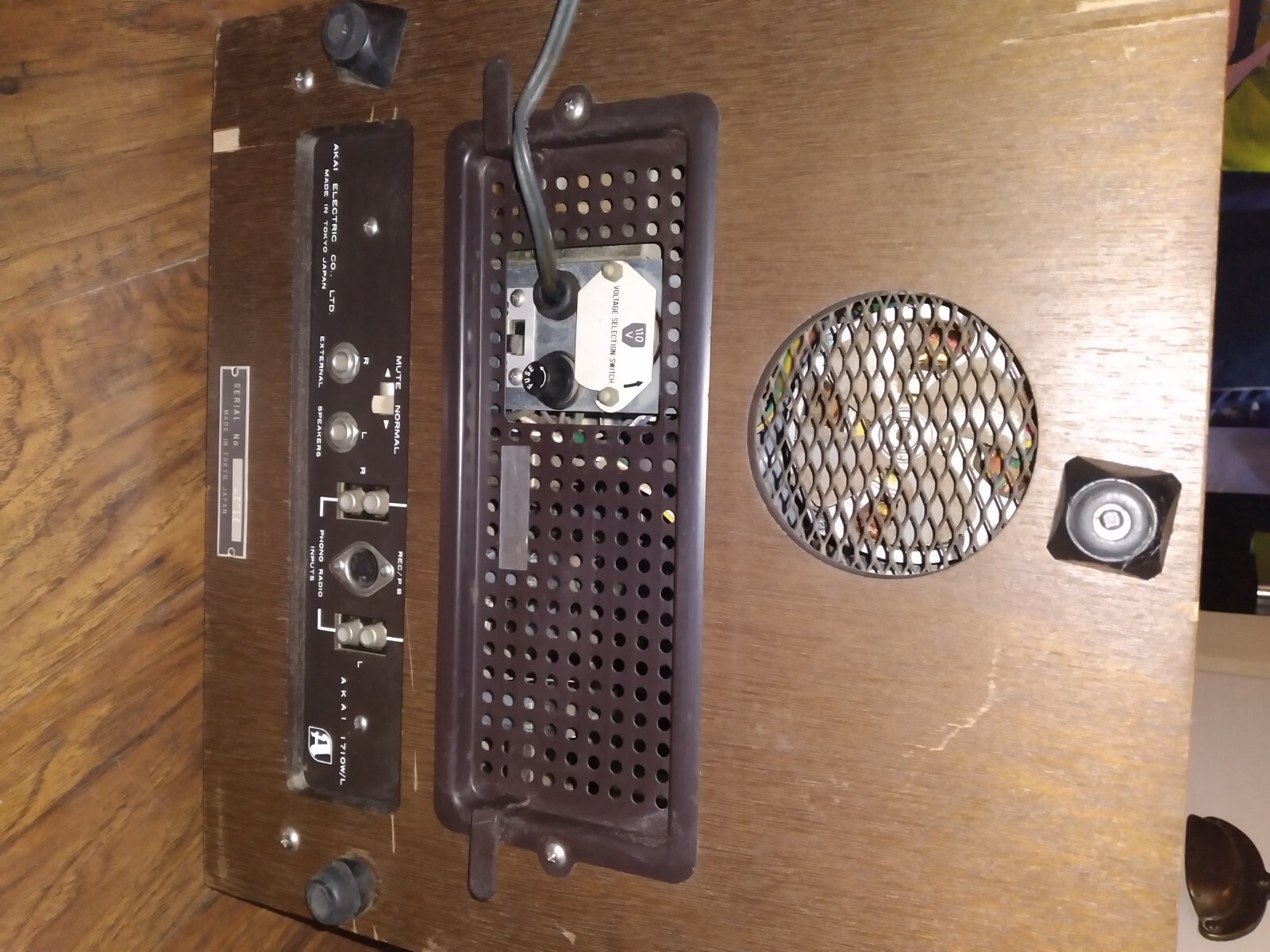 ~Vintage~Akai 1710W -Reel To Reel -With Original box