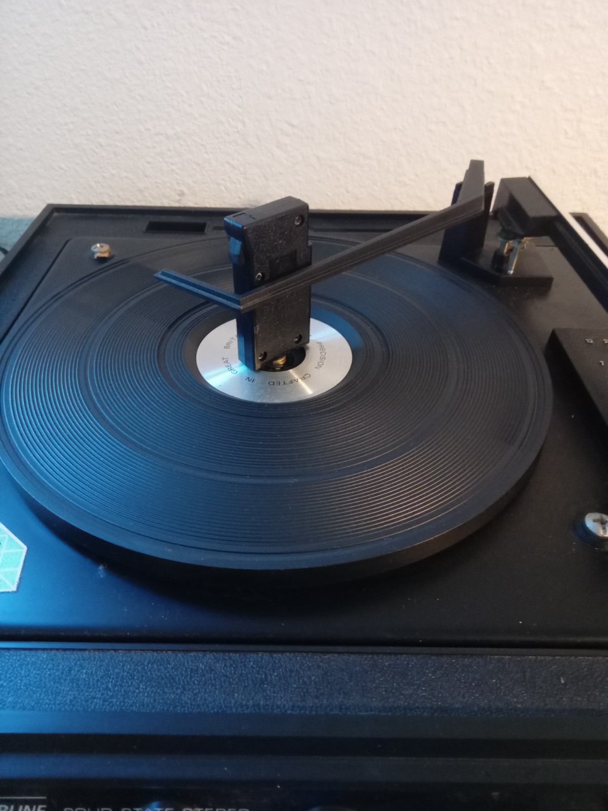 Vintage Wards Airline Phonograph Record Player Turntable GEN 6038A READ