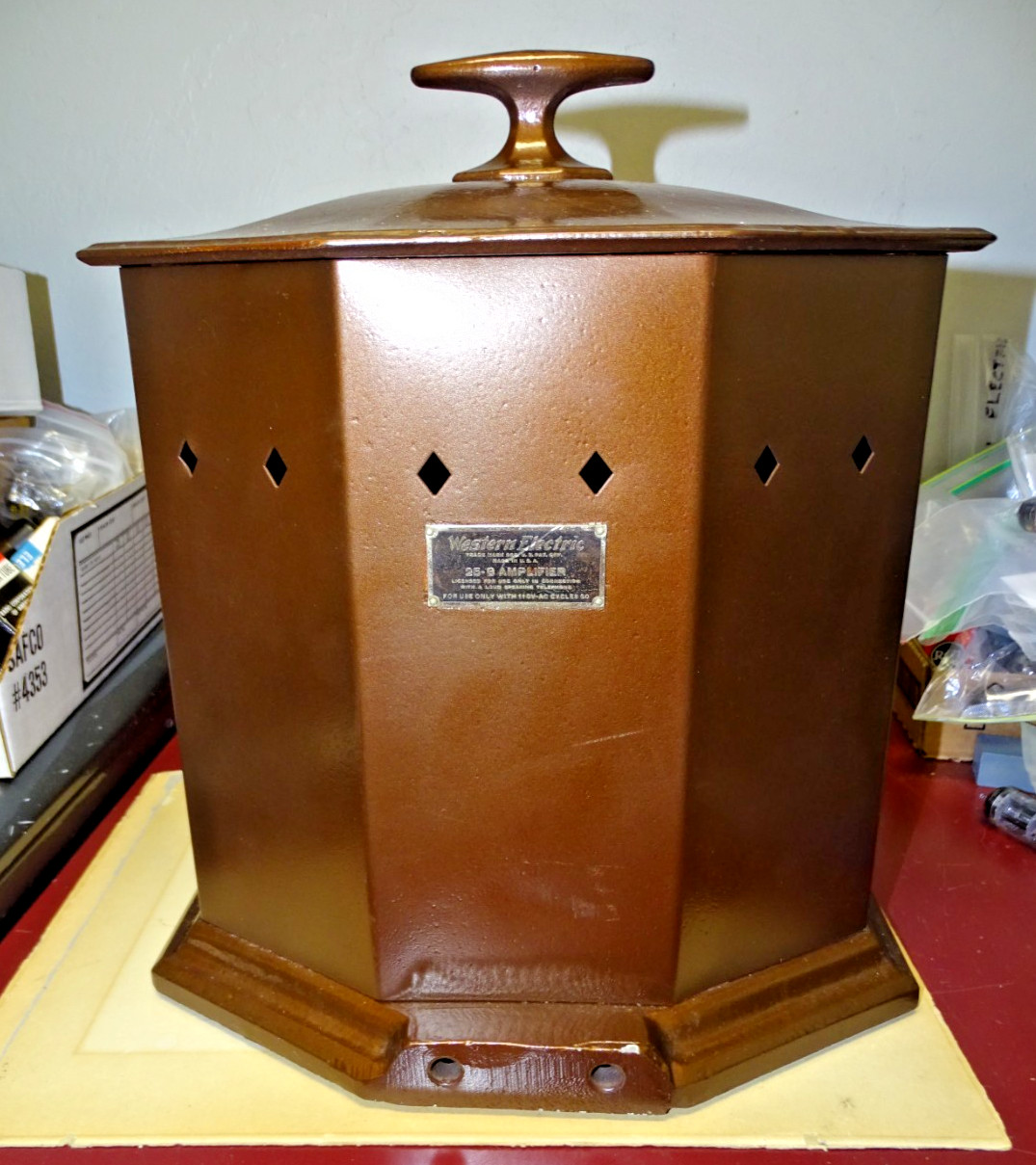 Western Electric Type 25B Audio Amplifier, Complete, Less Tubes.