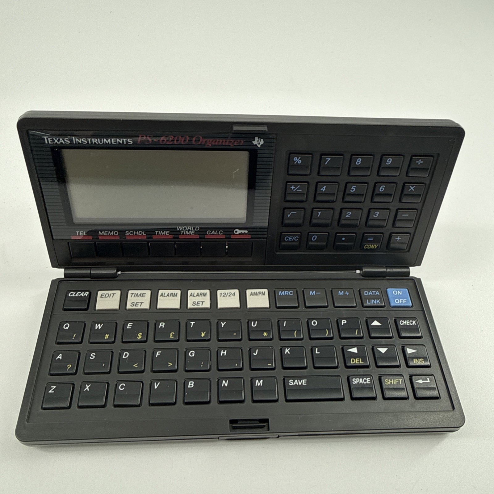 MINT Texas Instruments PS-6200 Portable PDA Pocket Computer Calculator Organizer