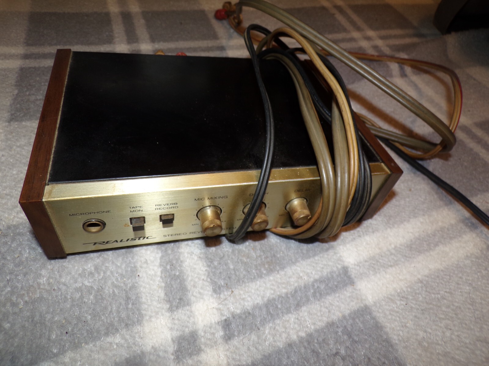 Realistic 42-2108, Stereo Reverb System, Vintage Unit Tested Works!