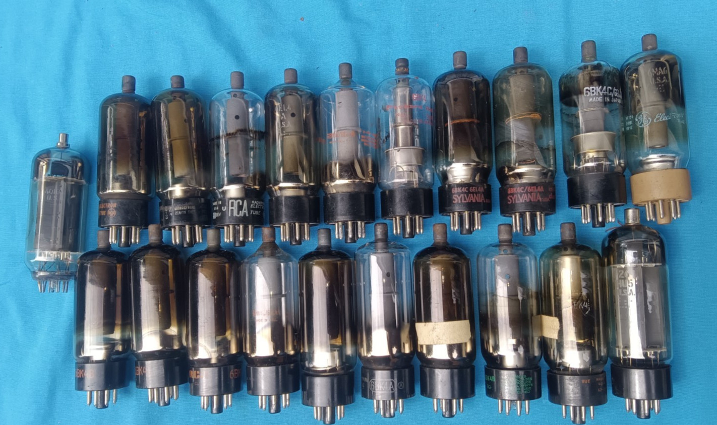 RCA 6BK4C/6EL4A Tubes UnTested lot of 20
