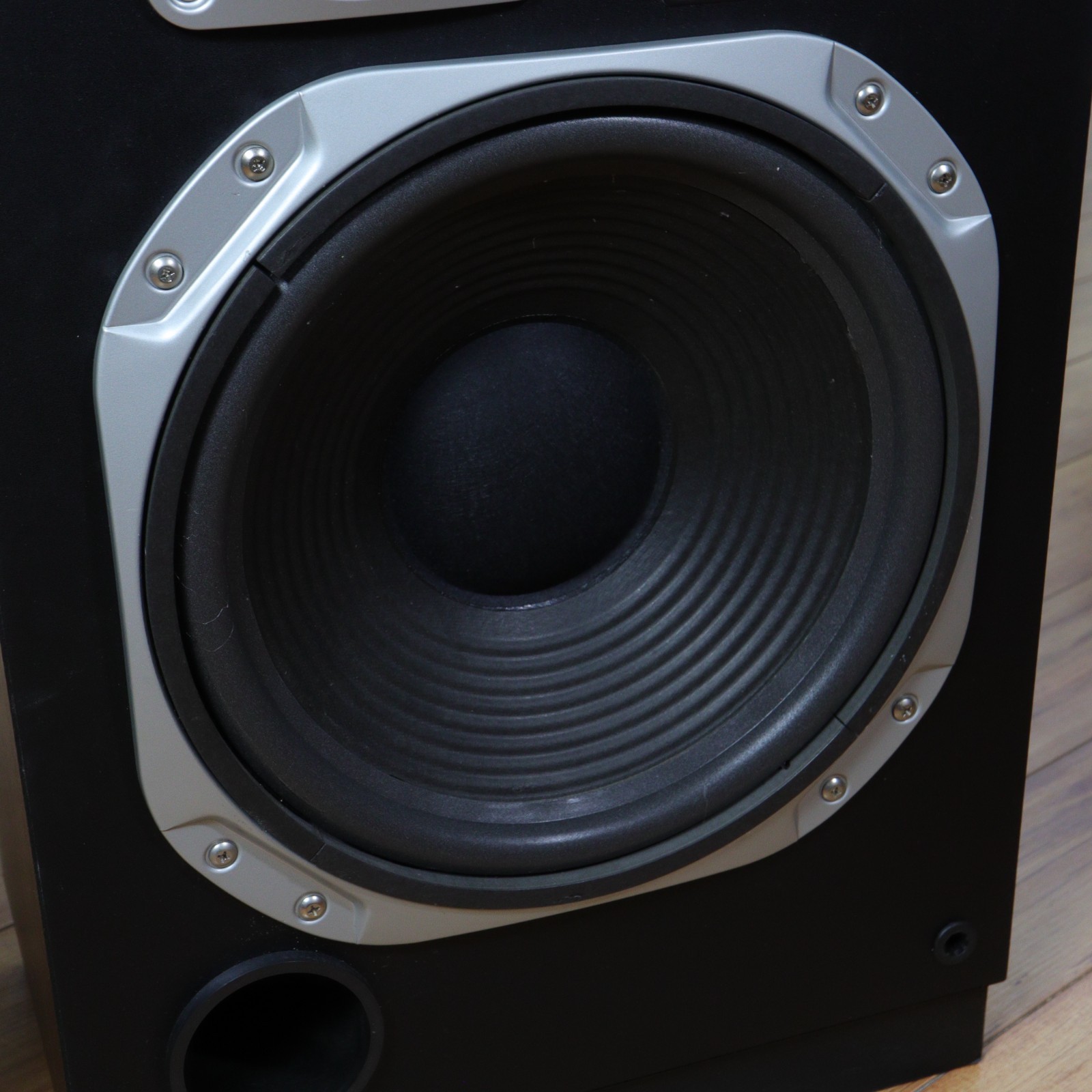 1- Vintage Kenwood JL-730W 3-Way Floor Speaker 130W Made In USA..