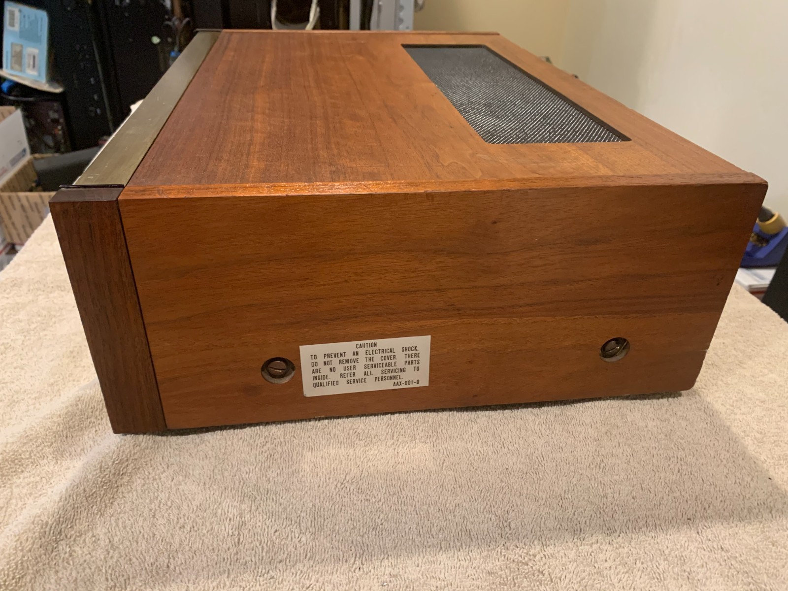 Gorgeous Very Rare Champagne Face Pioneer SX-727 Stereo Receiver 100% Working