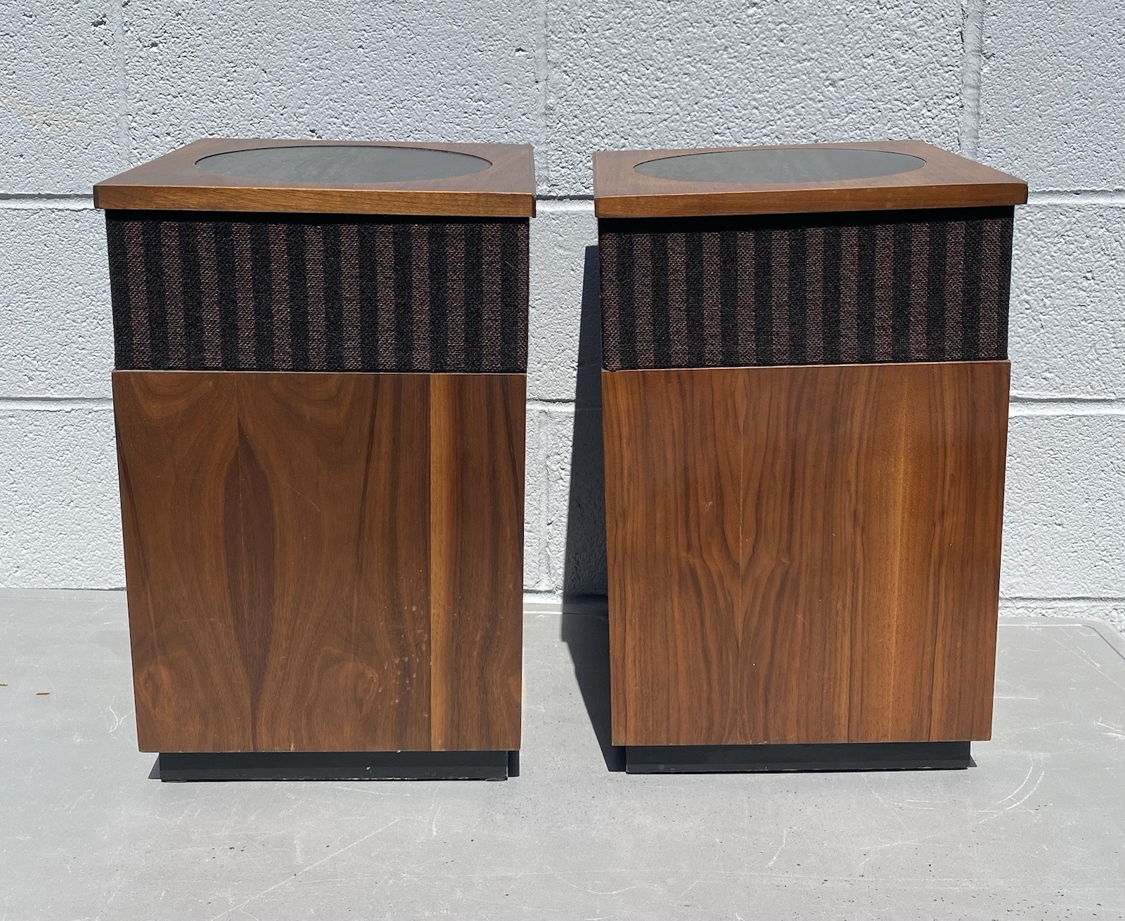 Lot of 2 Vintage Harman Kardon HK-50 Omnidirectional Speaker Tested & Working