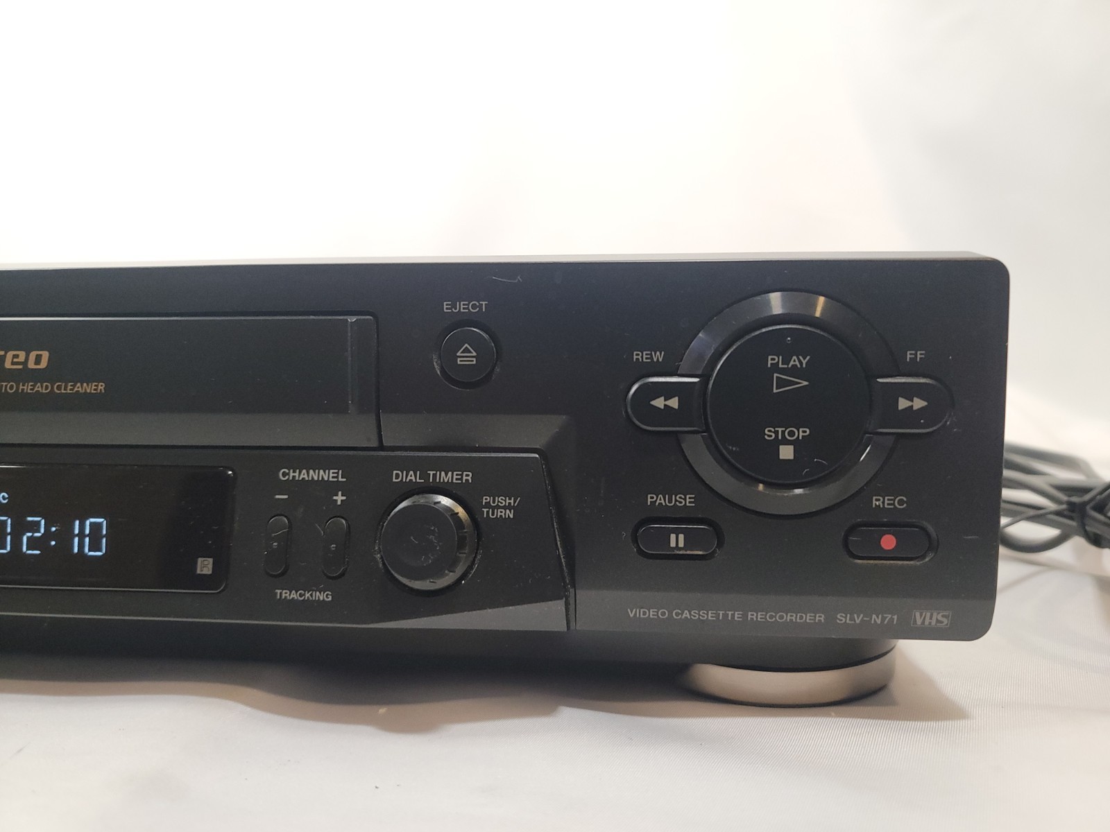 Sony SLV-N71 VCR VHS 4 Head Hi-Fi Stereo No Remote Included Tested