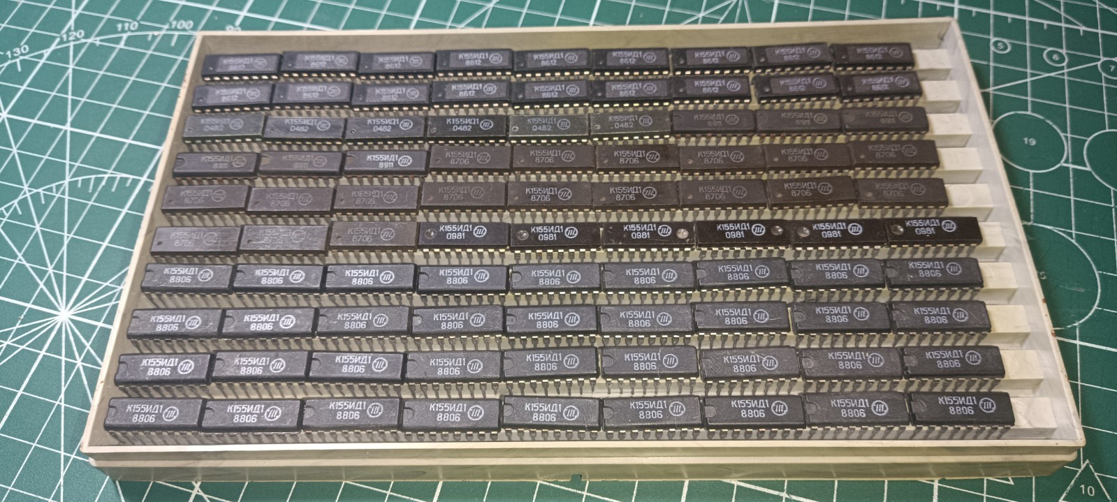 90 x K155ID1 – 74141 – SN74141N Nixie Tube Driver for in-8 in-14 in-18 NEW NOS ✅